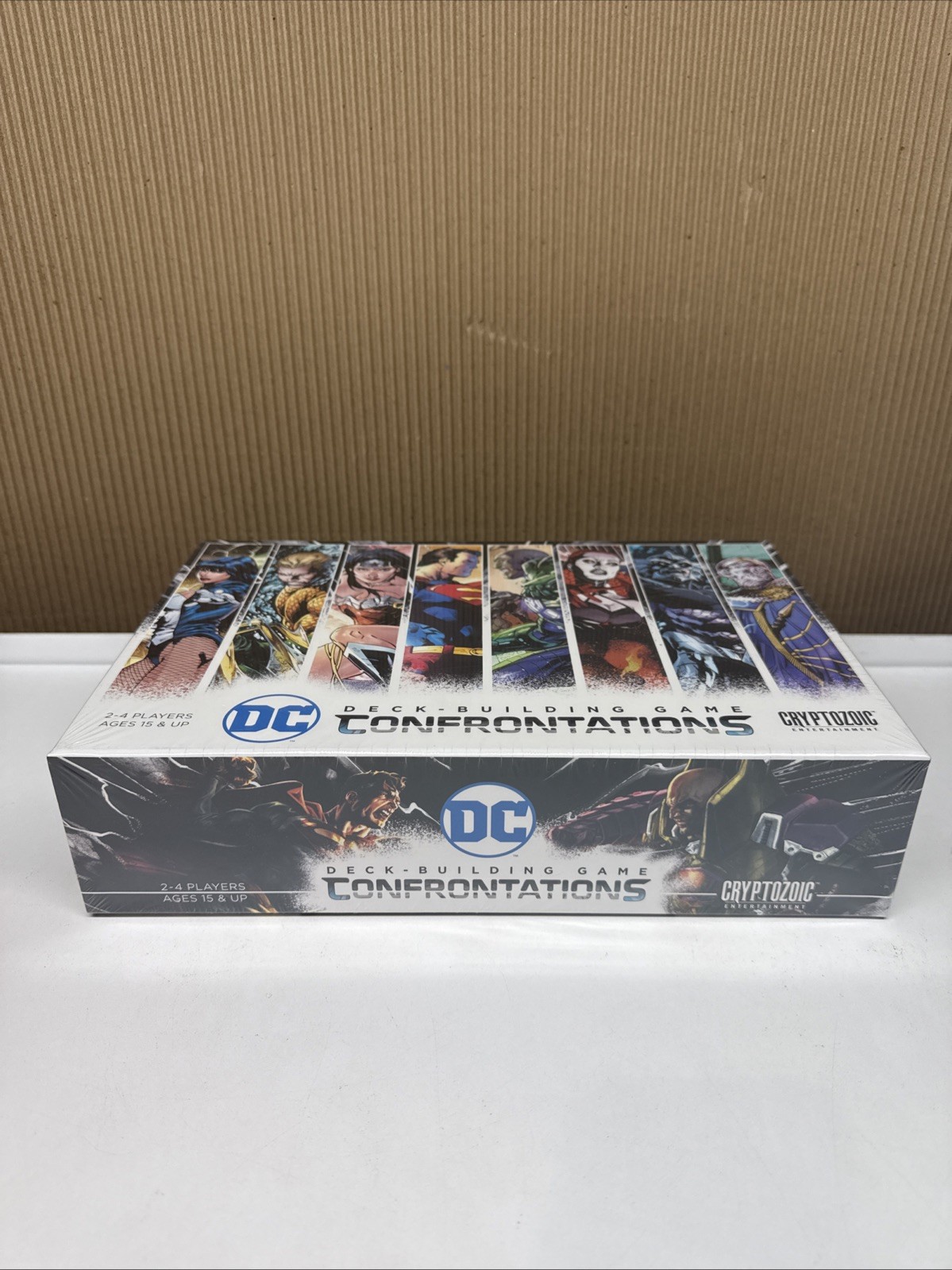 DC Deck-Building Confrontations Card Game – Cryptozoic Strategy Board Game NIS
