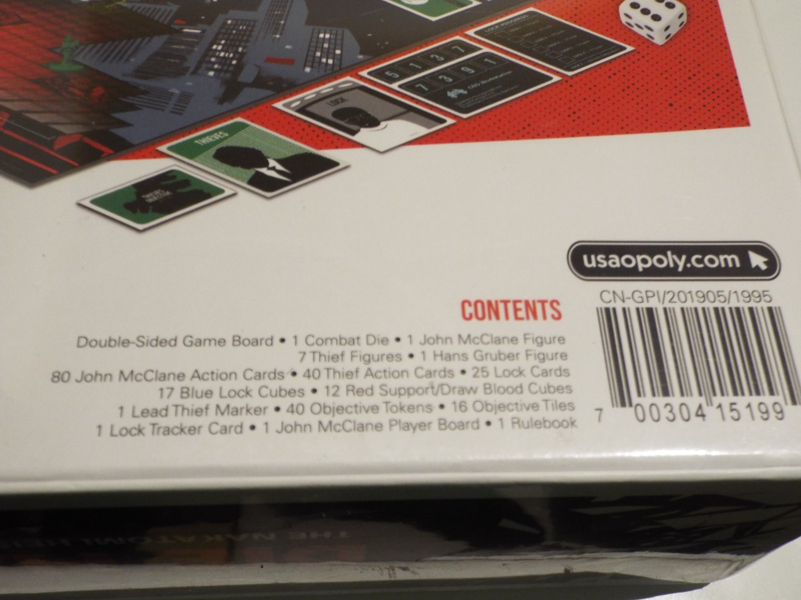 Die Hard The Nakatomi Heist Board Game OP Games Factory Sealed NEW!