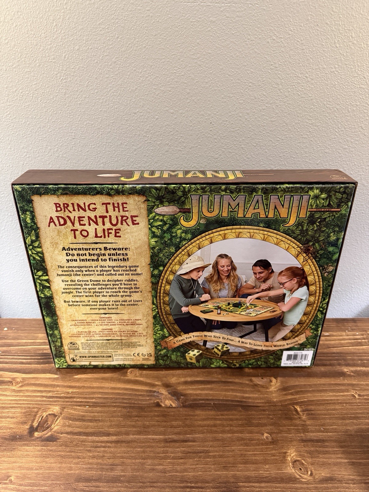 The Noble Collection Jumanji Board Game Collector Replica