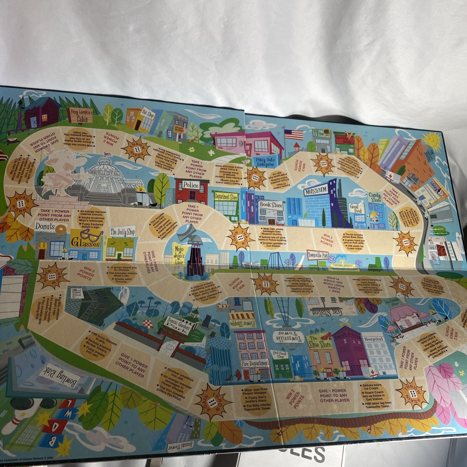 The Powerpuff Girls Flying Action Game Cartoon Network Incomplete