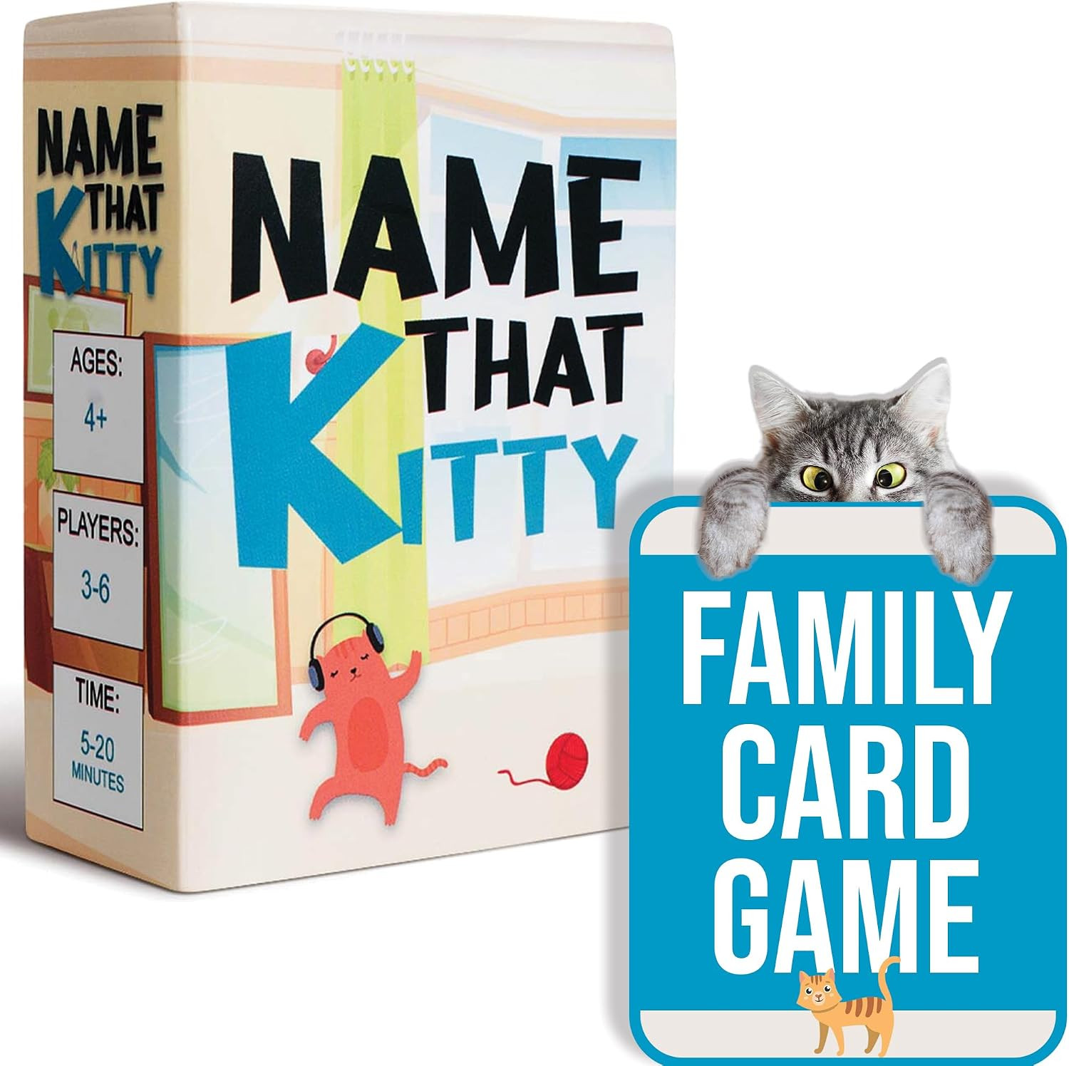 Name that Kitty – Fun Cat Game for Kids That’s Great for Family Game Night | 100