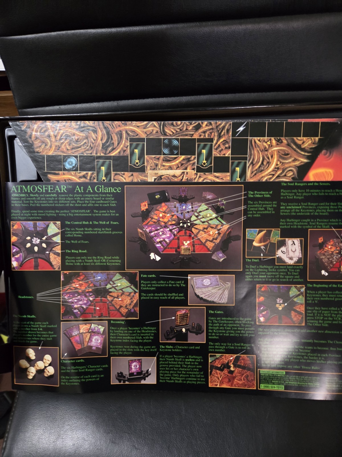 The Harbingers Atmosphere 1995 VHS Video Board Game New Open Box