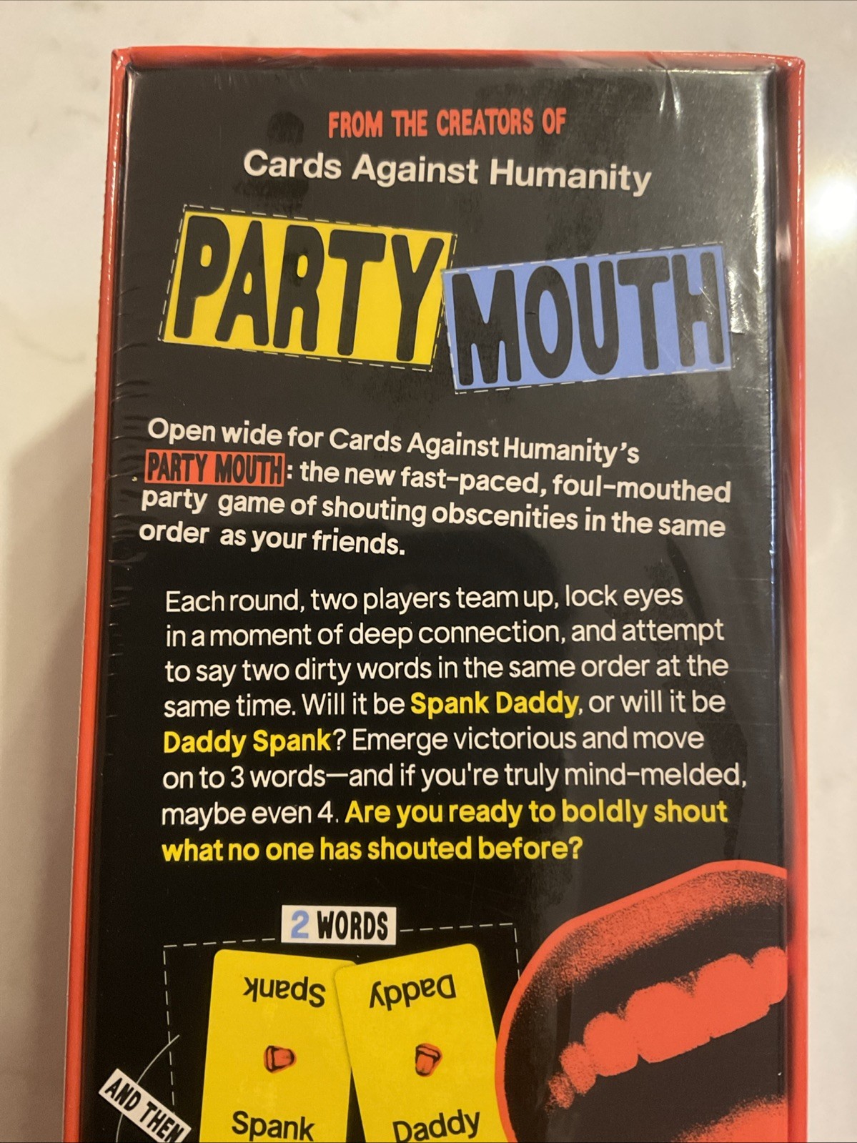 PARTY MOUTH – Brand New FUN PARTY Board Game By Cards Against Humanity Creators