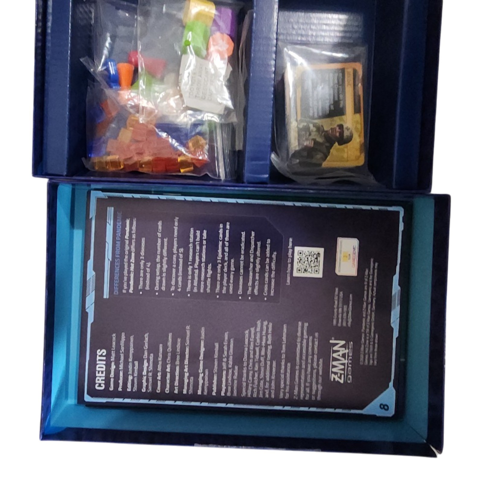 Pandemic Hot Zone North America Board Game Z-Man Games Matt Leacock OPEN BOX