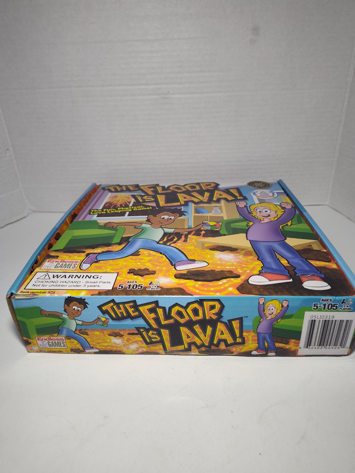 The Floor is Lava Game Endless Games Interactive Family Board Game Complete