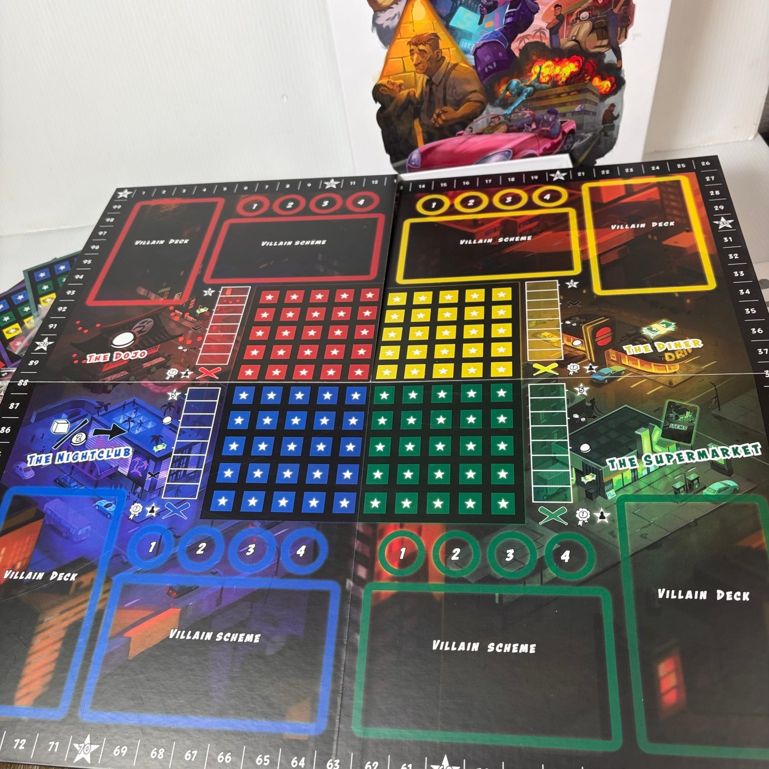 GOONS Kickstarter Headfirst Luxury Goon Pledge Board Game 1-5 Players Rare OOP