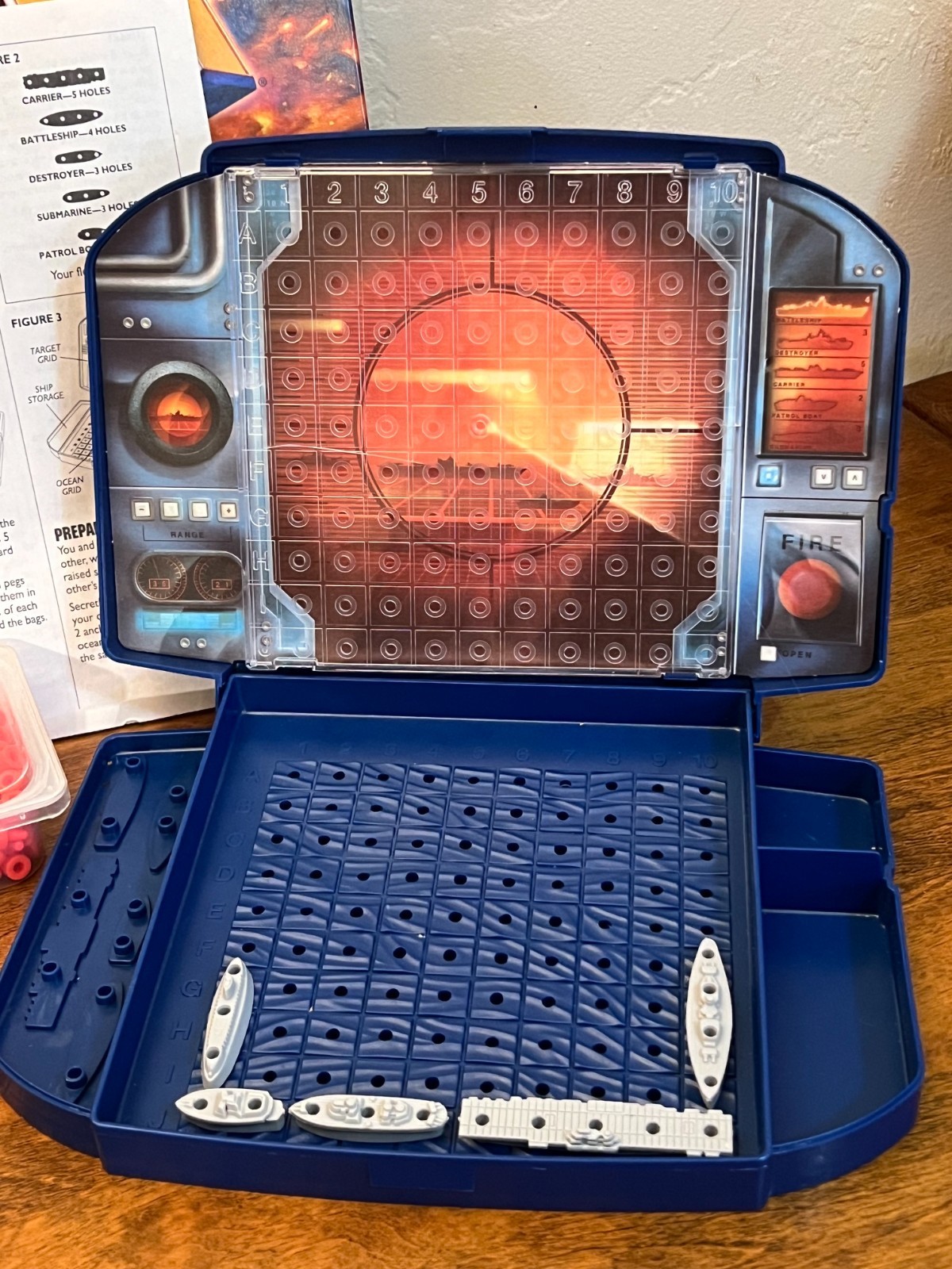 VTG Milton Bradley 2002 Battleship The Classic Naval Combat Board Game, Complete