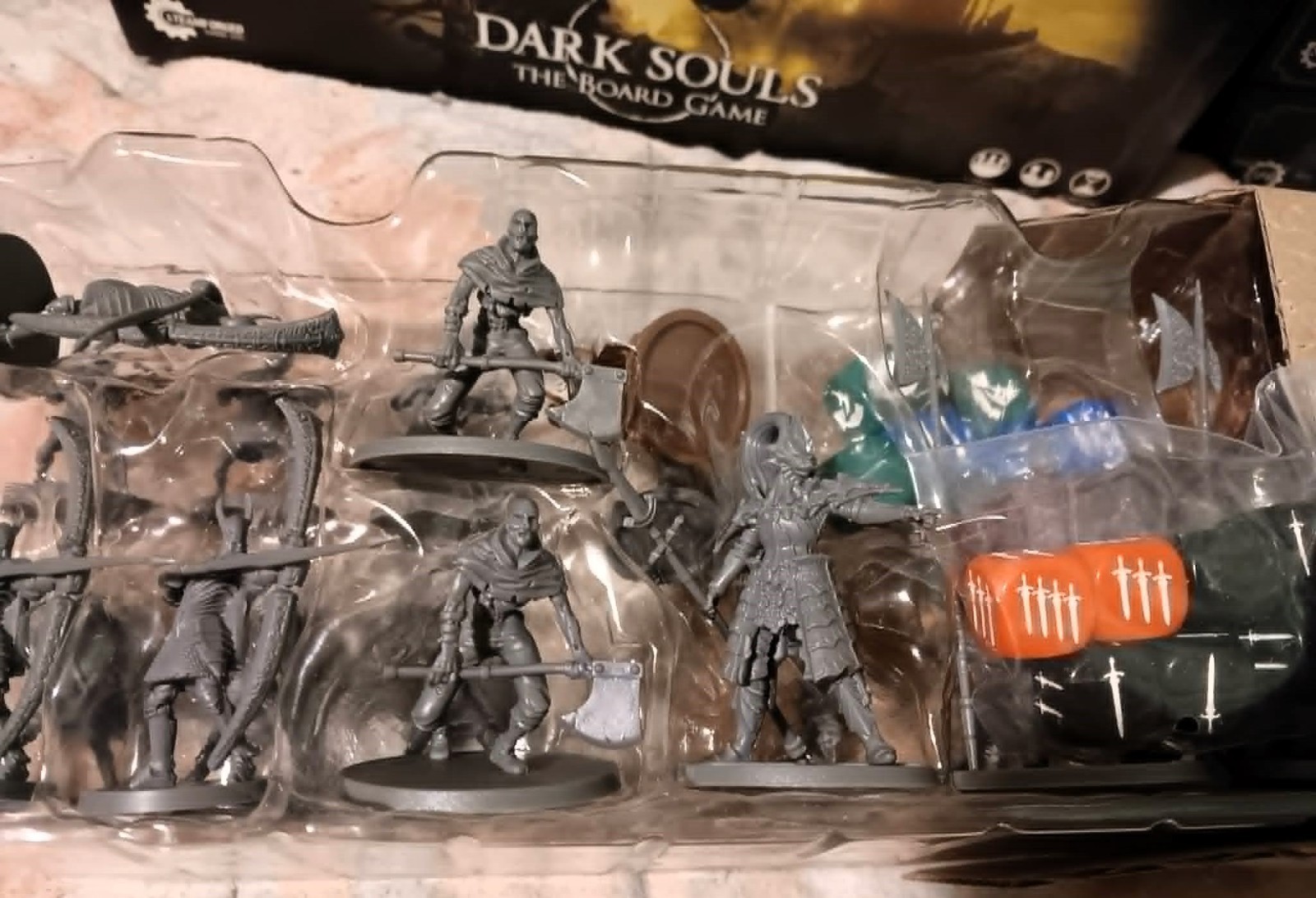 Dark Souls Board Game with Expansions, Kickstarter, Never Played