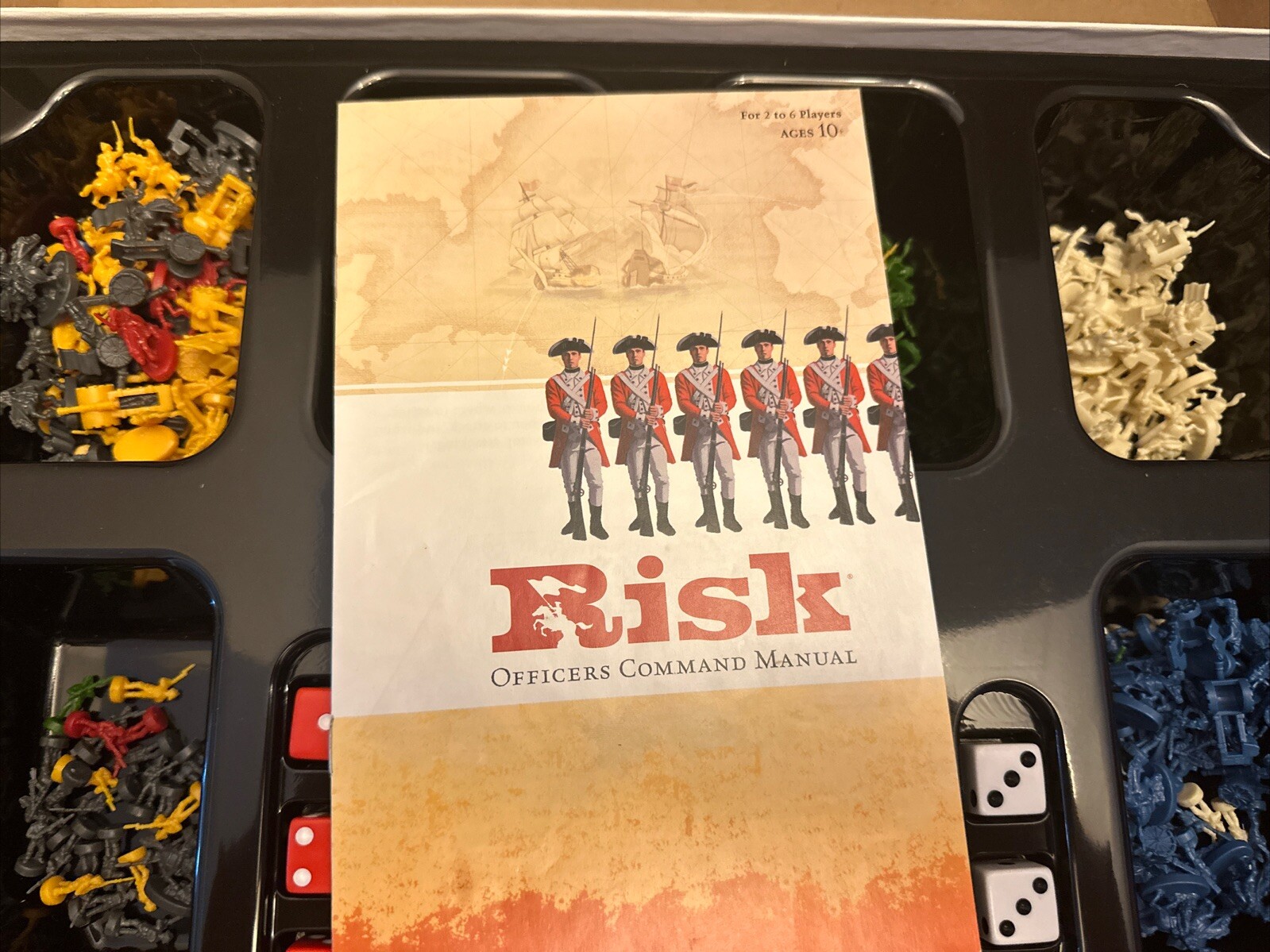 Risk Board Game The Game Of Global Domination 2003 Hasbro Complete