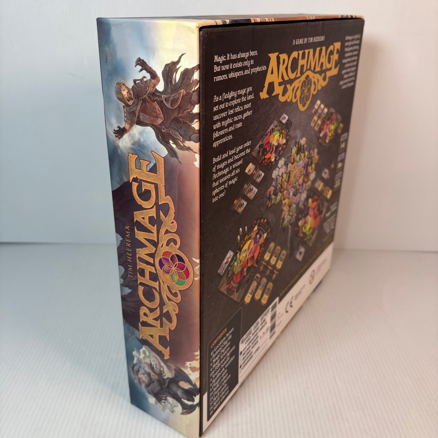 Archmage Starling Games Board Game 1-4 Players Ages 14+ Fantasy Strategy