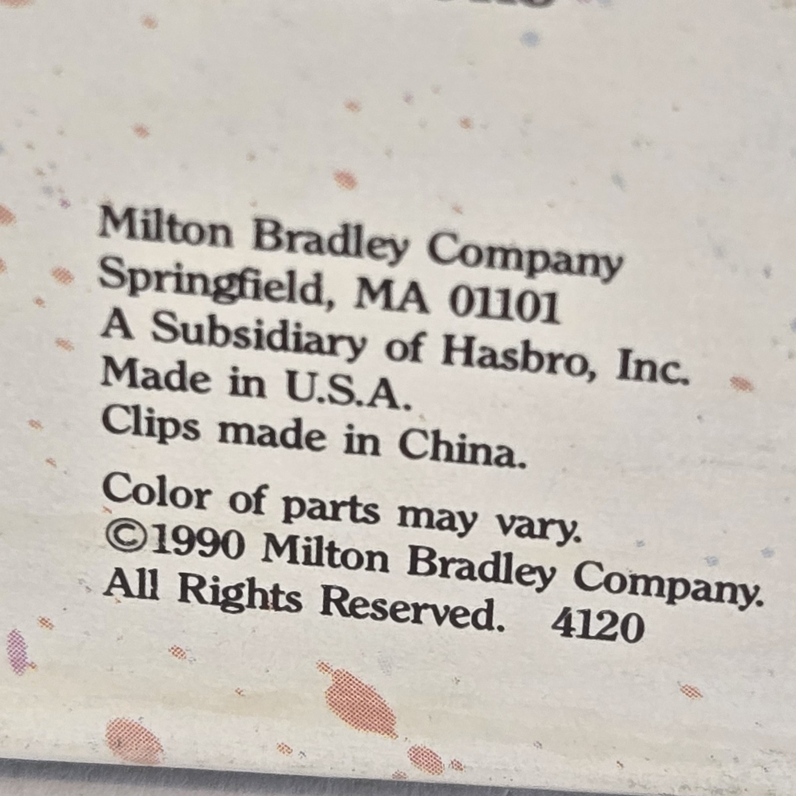 1990 True Colors Card Game Milton Bradley, Made in USA **COMPLETE**