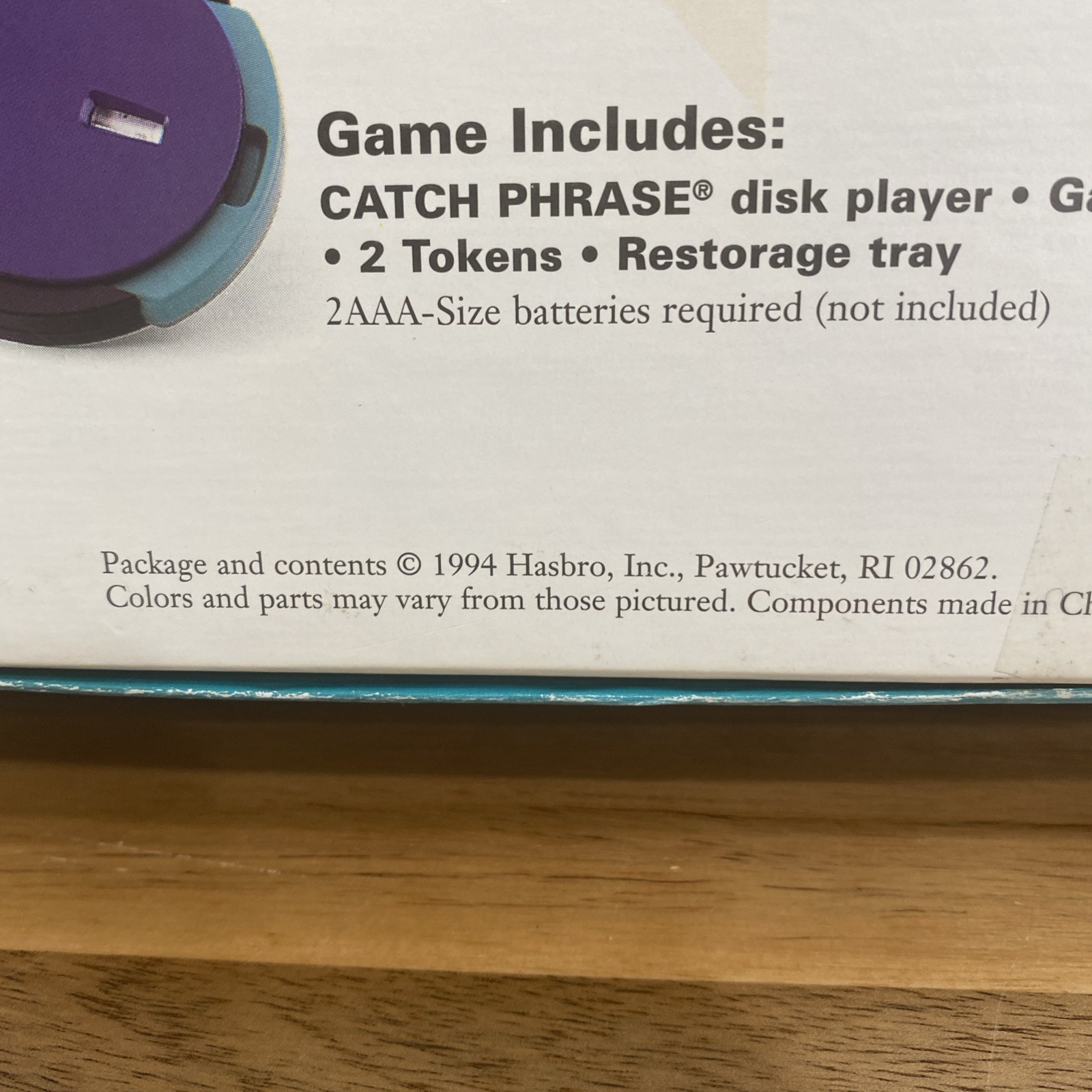 Vintage Catch Phrase Party Game 1994 Original Edition Parker Brothers, Complete