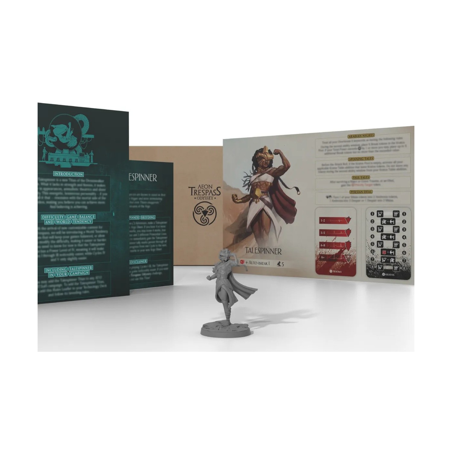 Into the Unknown Board Games Talespinner Titan Box NM