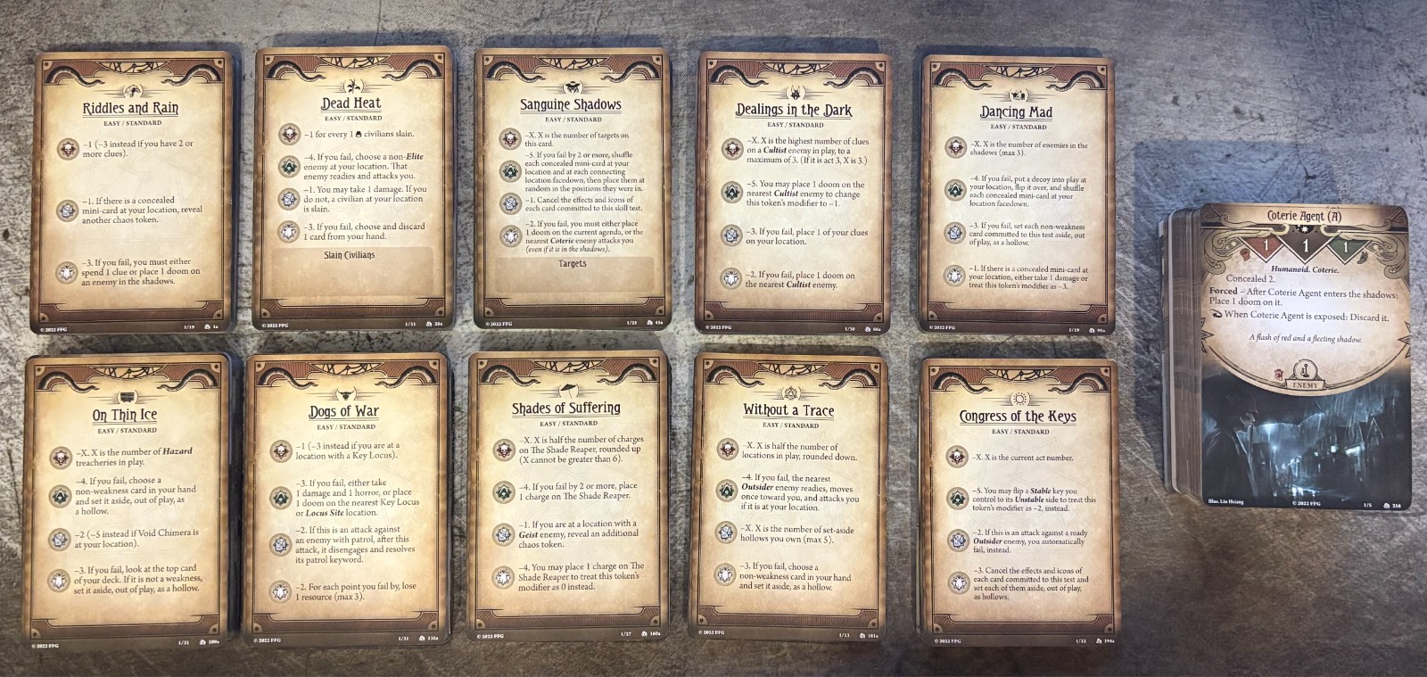 Arkham Horror: The Card Game – The Scarlet Keys: Campaign Expansion