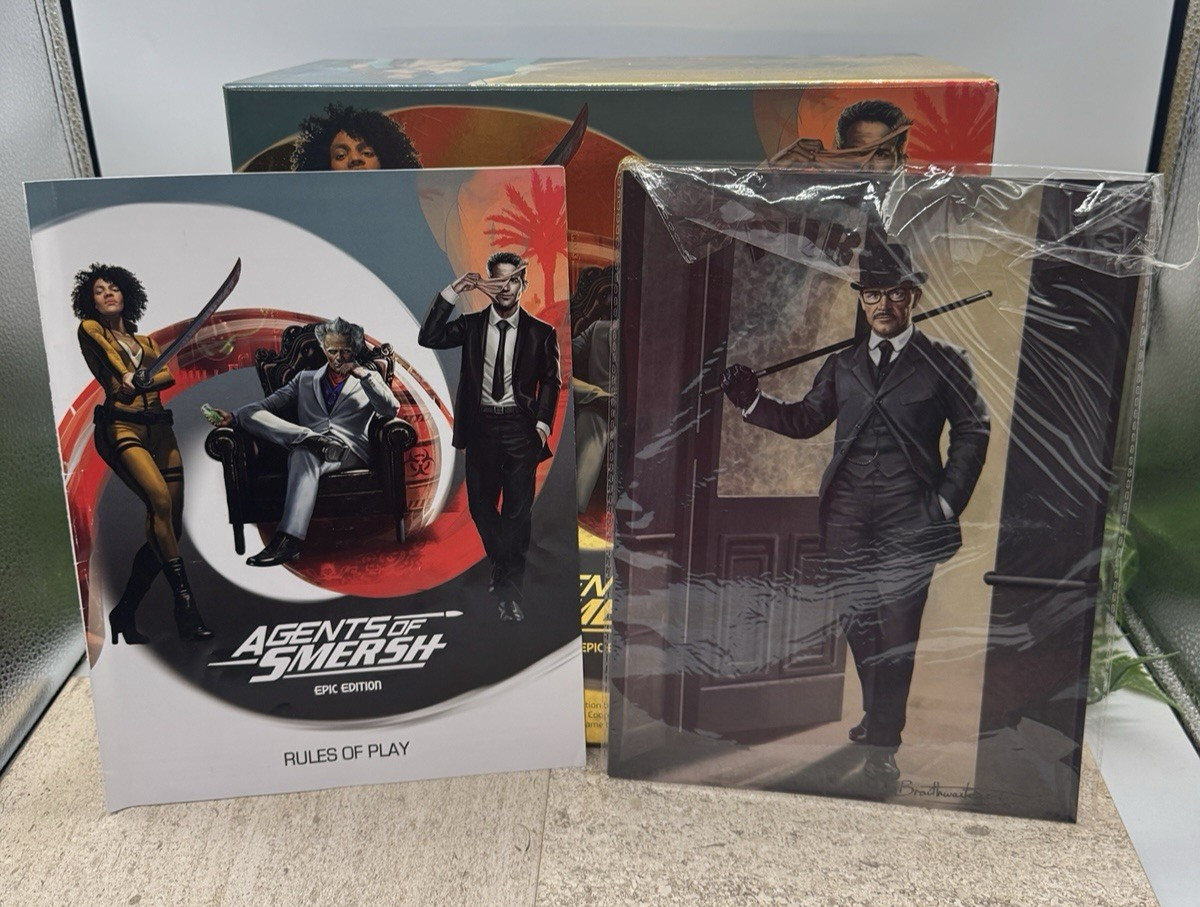 Agents of SMERSH Board Game – Epic Edition Kickstarter – Everything Epic