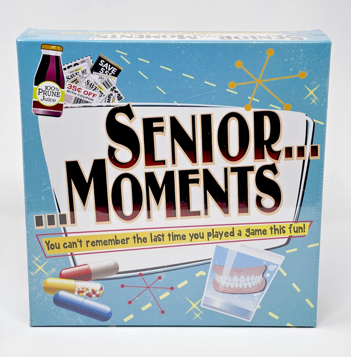Senior Moments Board Game TDC Games Ages 12+ 2-8 Players NEW SEALED
