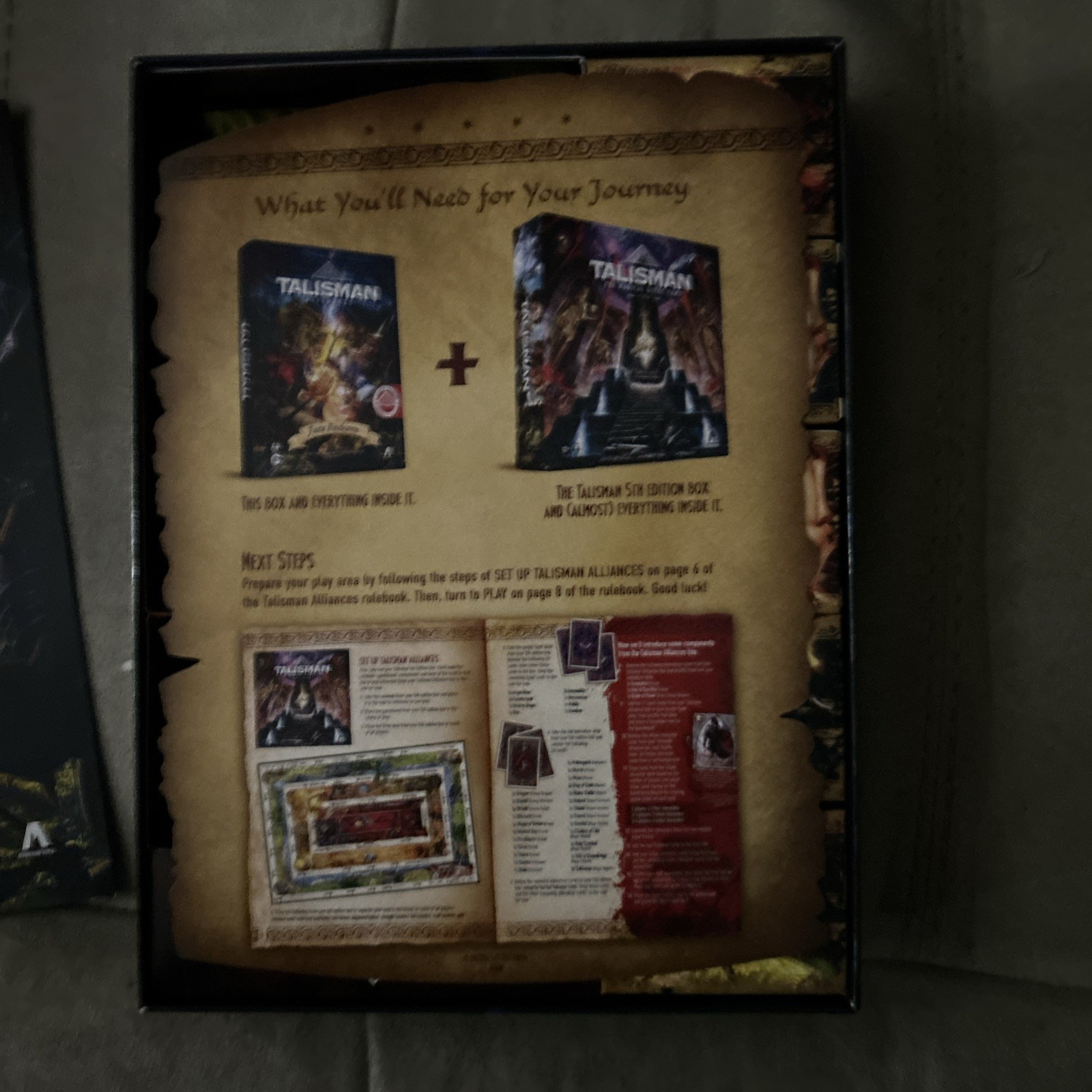 Talisman Alliances Fate Beckons Board Game Expansion for Talisman 5th Edition G4