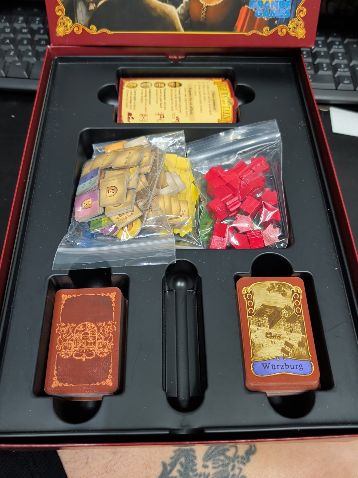 Thurn And Taxis With Power And Glory Expansion, Used, Complete