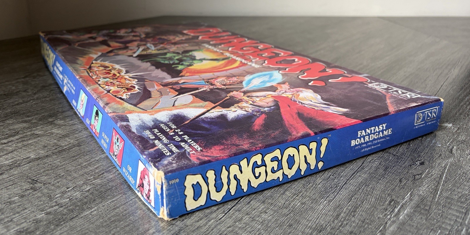 TSR Dungeon! Fantasy Board Game 1981 VTG – 100% COMPLETE & In GREAT CONDITION!!
