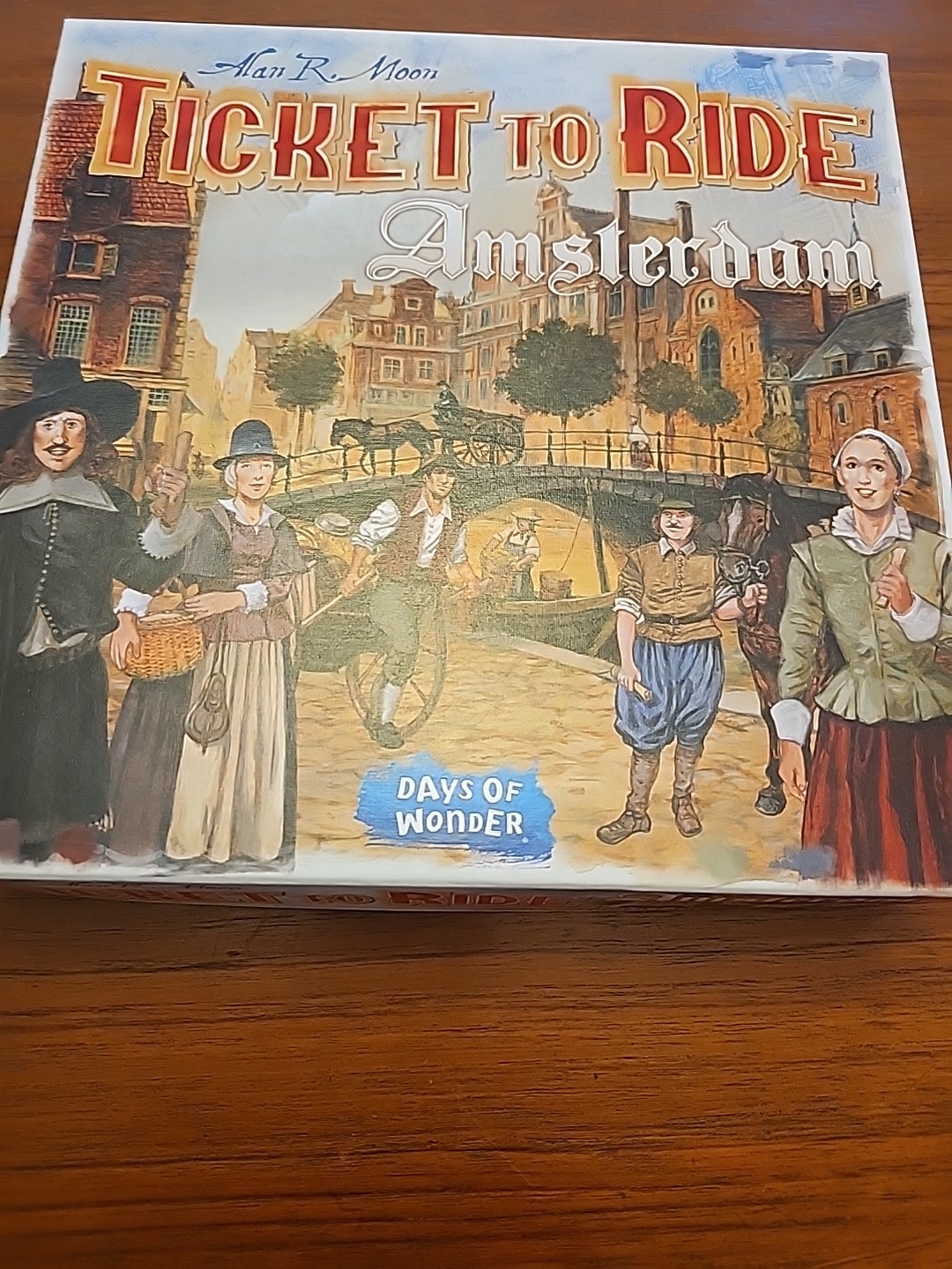 Alan R. Moon Ticket To Ride – Amsterdam