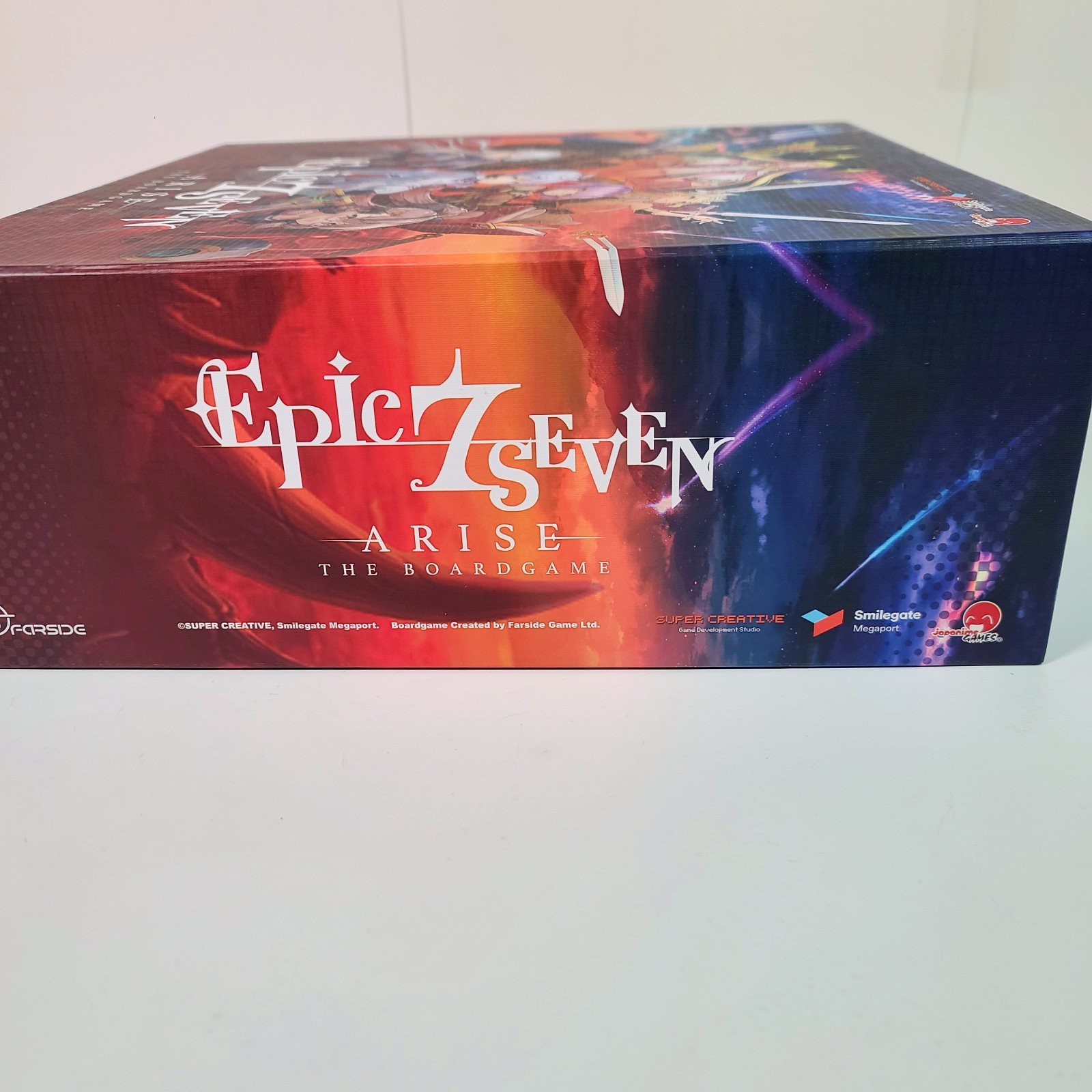 Epic 7 Seven Arise The Board Game Complete Core Box Tabletop Farside Games Anime