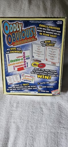 Oddly Obvious Game ~ Party / Family Game (Discontinued) Endless Games Age 12+