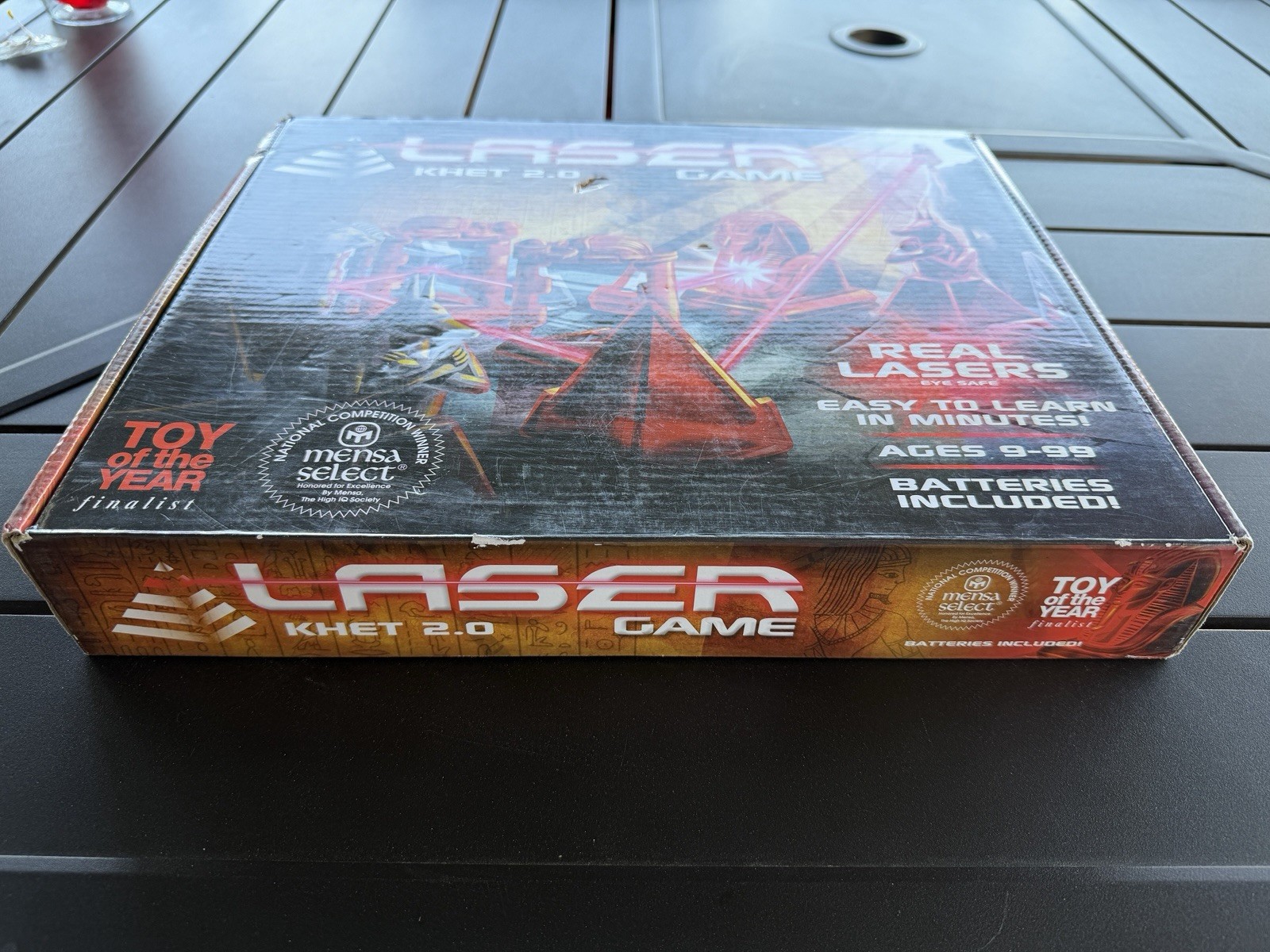 Laser Board Game Khet 2.0 Strategy Mensa Select Toy of the Year Complete READ
