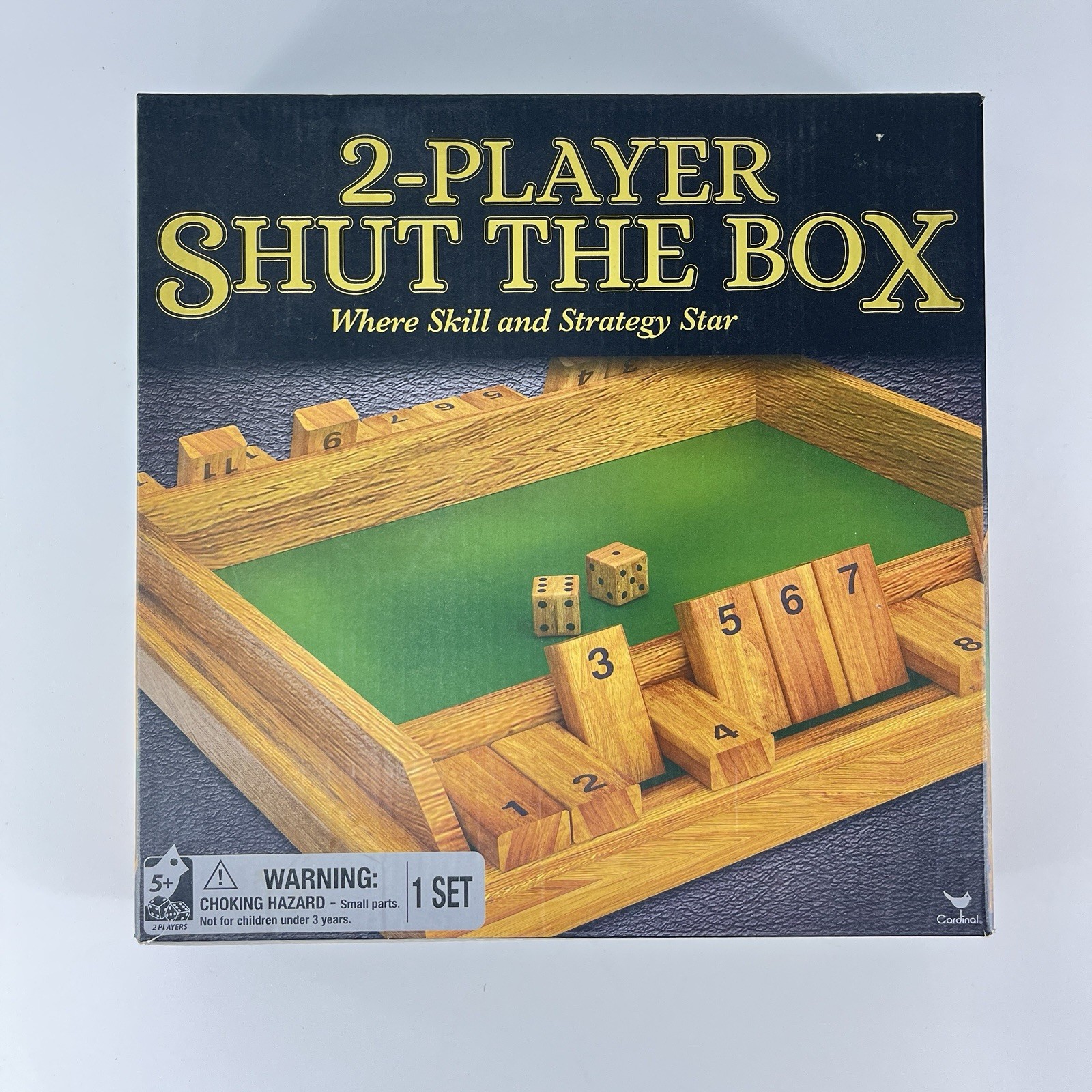 Cardinal 1-Player Shut The Box Complete