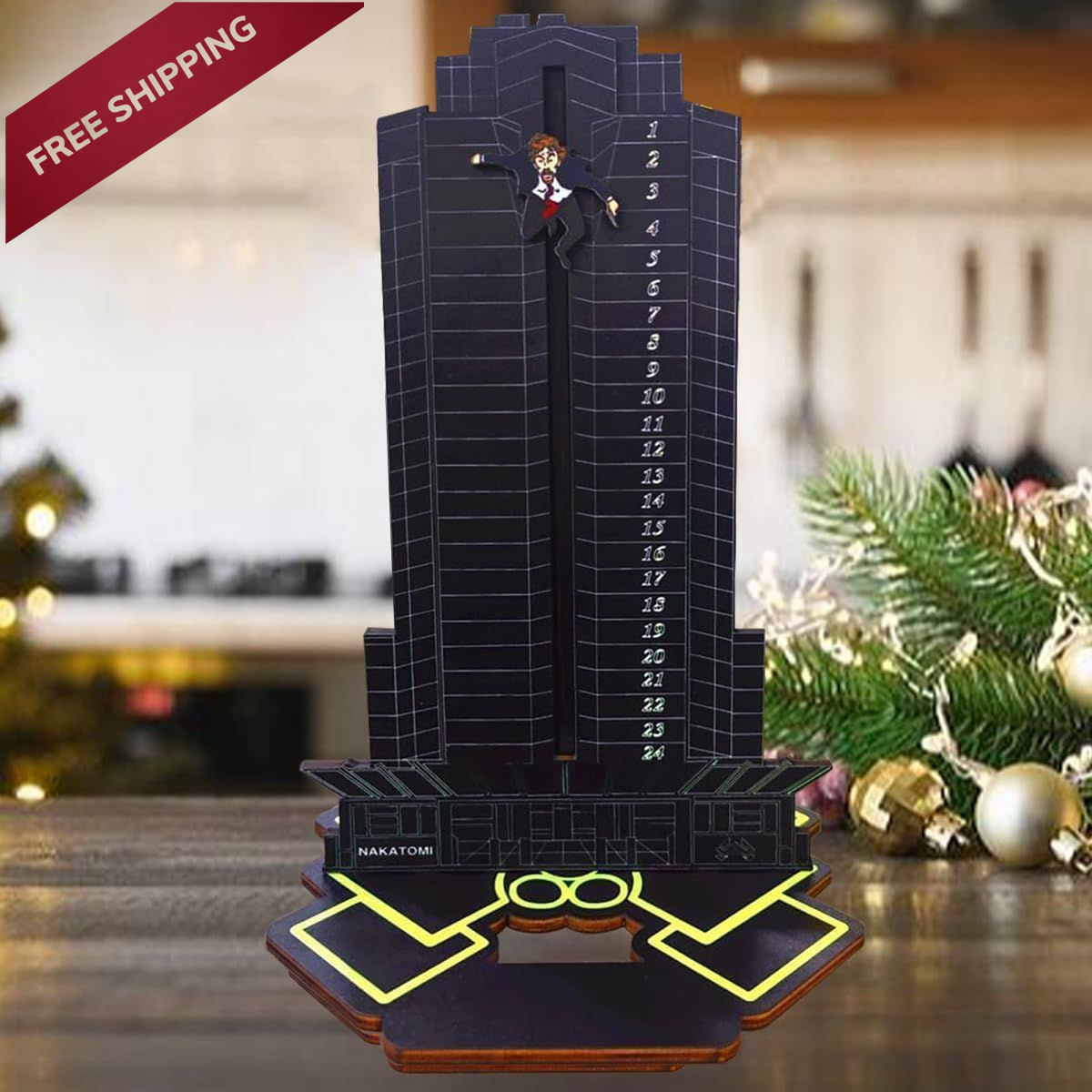Die Hard Advent Calendar,2026Christmas Black Calendar