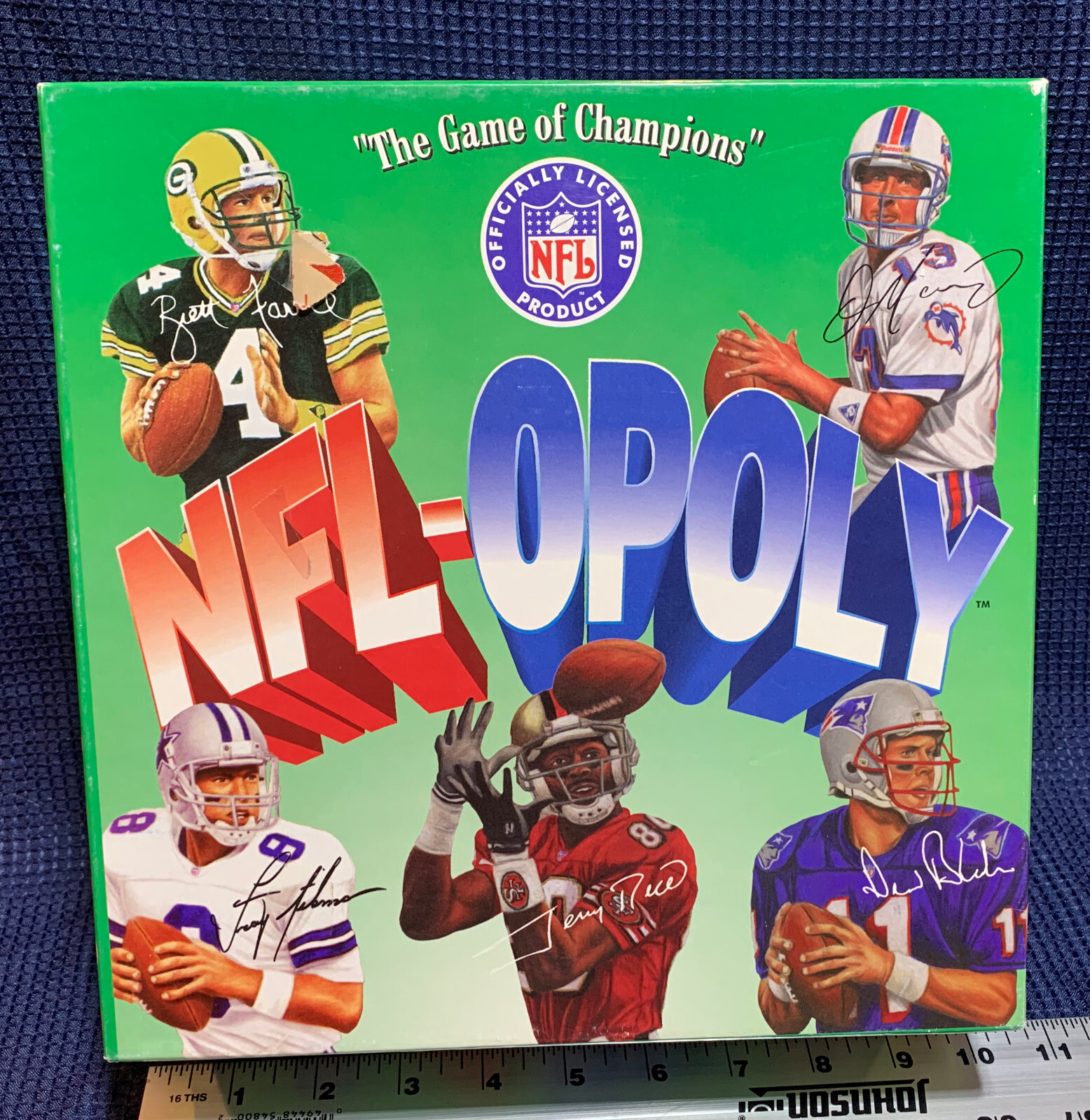 NFL-OPOLY Board Game – “The Game Of Champions VTG 1994 Great Condition Free Ship