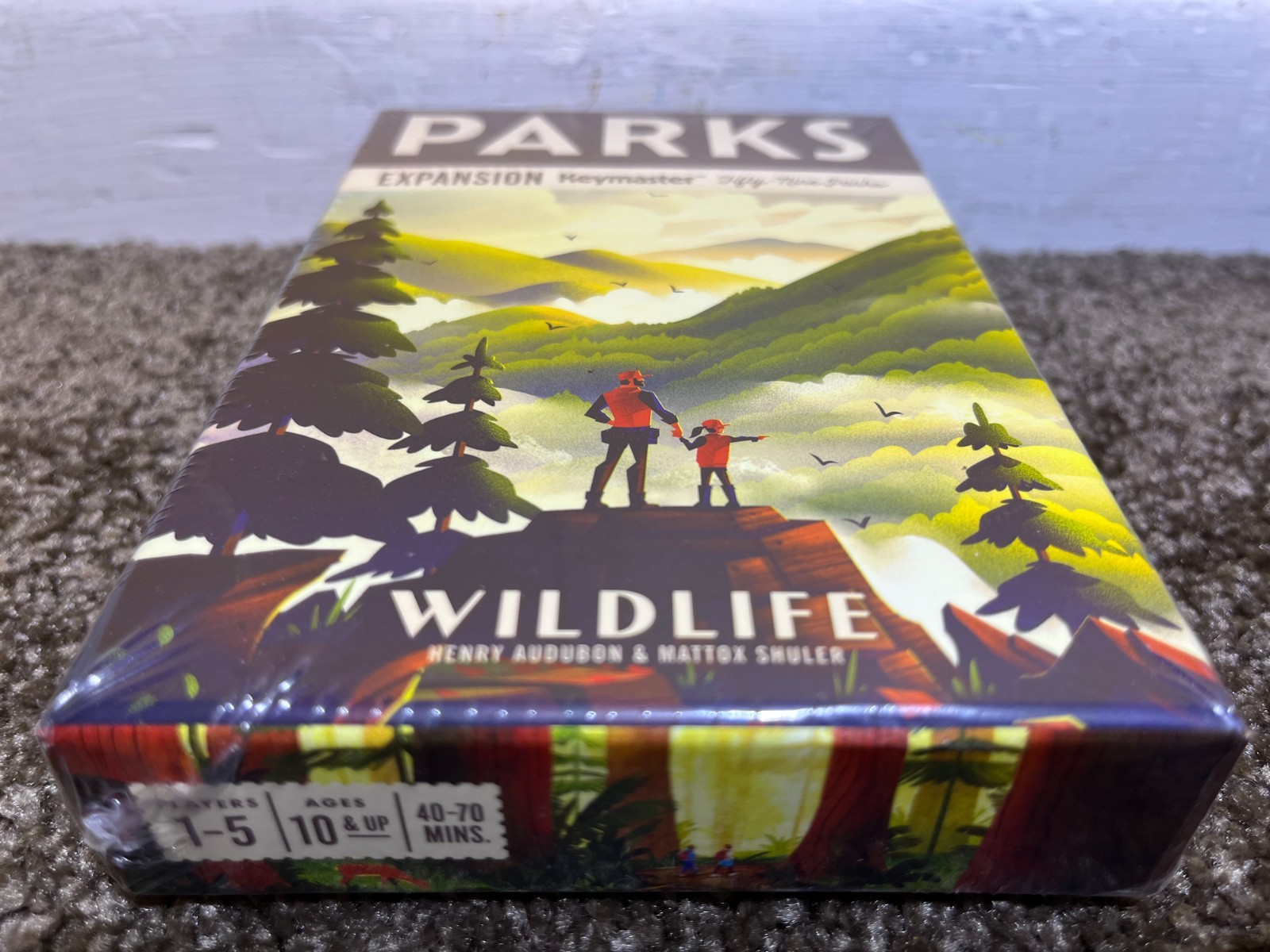 Keymaster Games: PARKS Board Game 1st Ed + Nightfall & Wildlife Expansions (NIS)