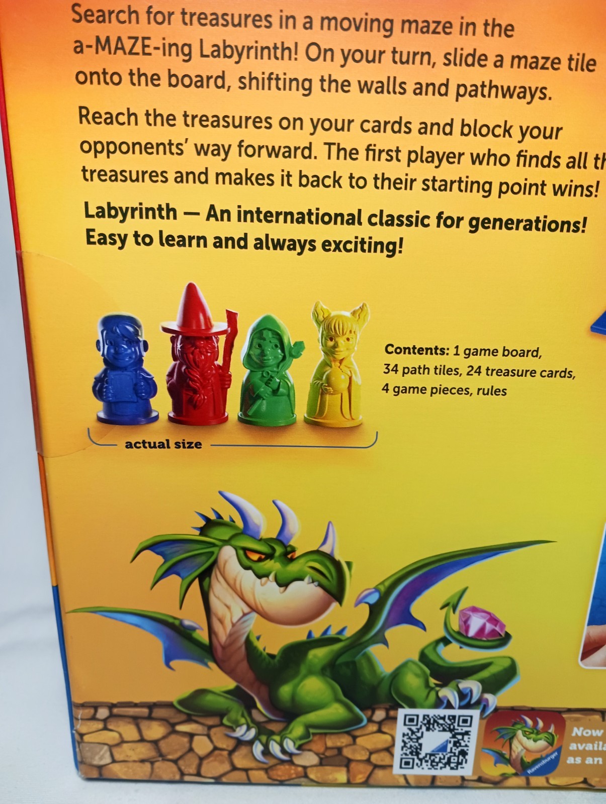 2007 NEW & SEALED Labyrinth Board Game Ravensburger Moving Maze Max J. Kobbert
