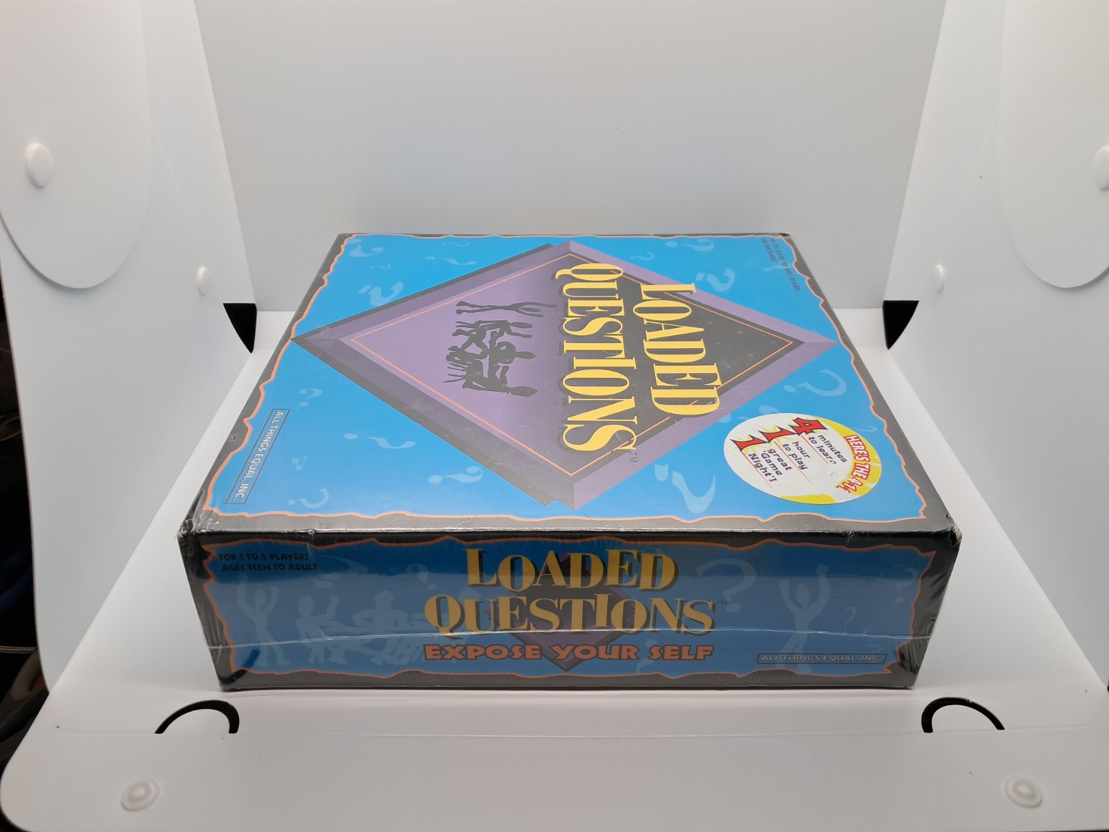 Loaded Questions ~ Expose Your Self Board Game Get to Know You 2003 NEW & Sealed