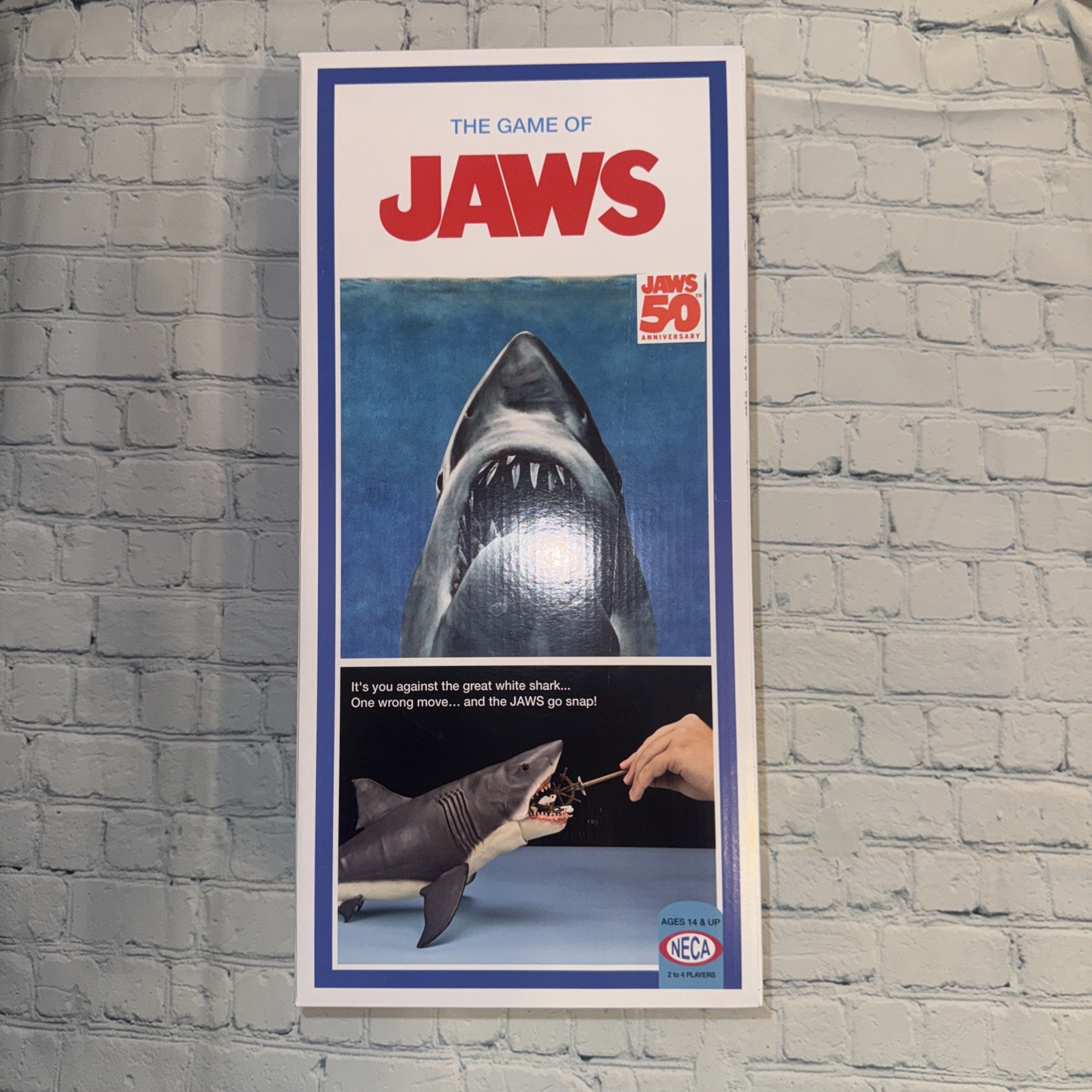 NECA The Game Of Jaws 50th Anniversary Game movie Action Figure RARE NEW