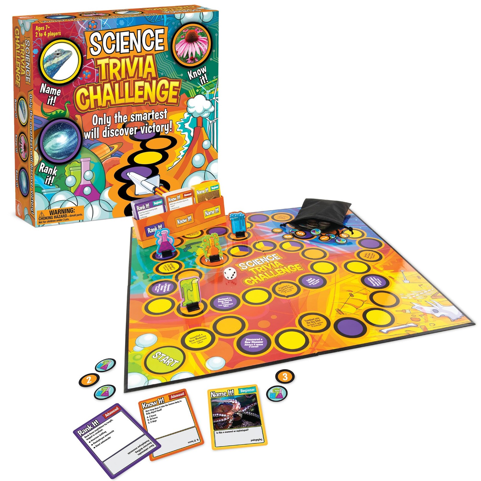 Science Trivia Challenge Game – Educational & Fun Game for Families & Ages 7 …