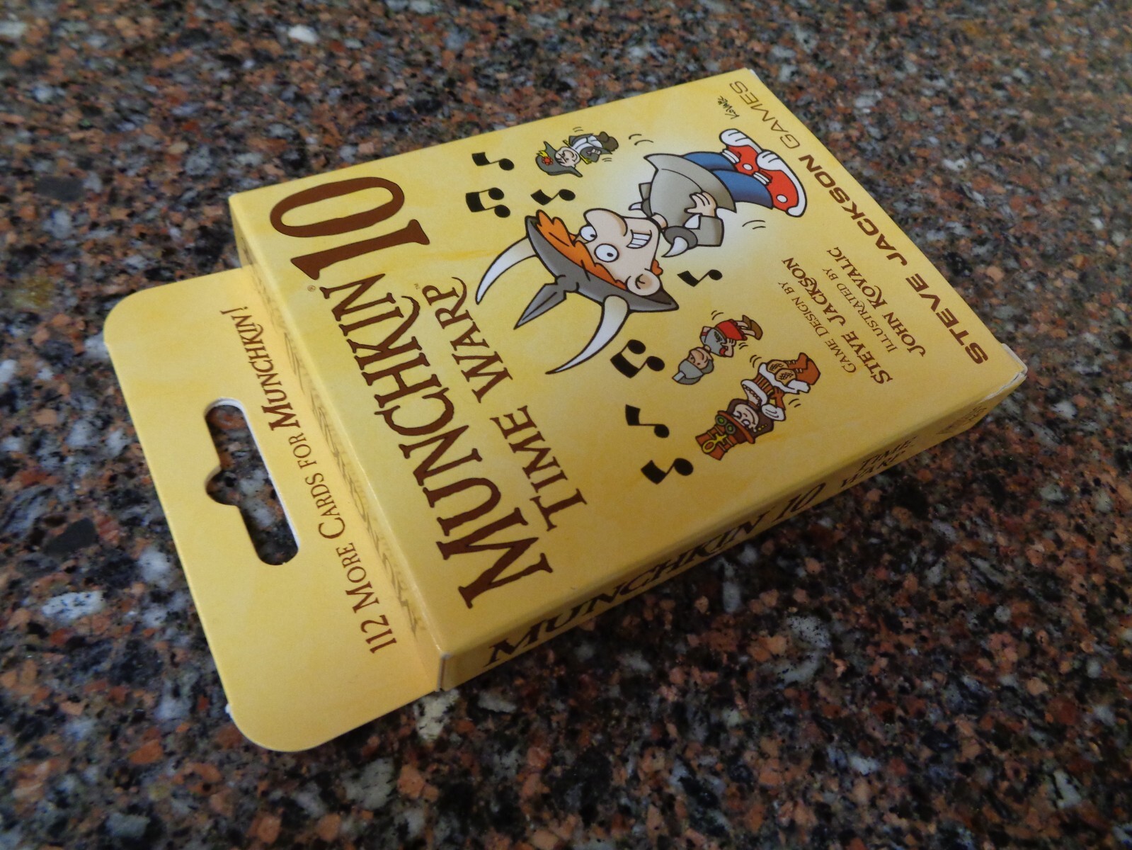 Munchkin 10 Time Warp Expansion Pack 112 Cards Brand New Steve Jackson