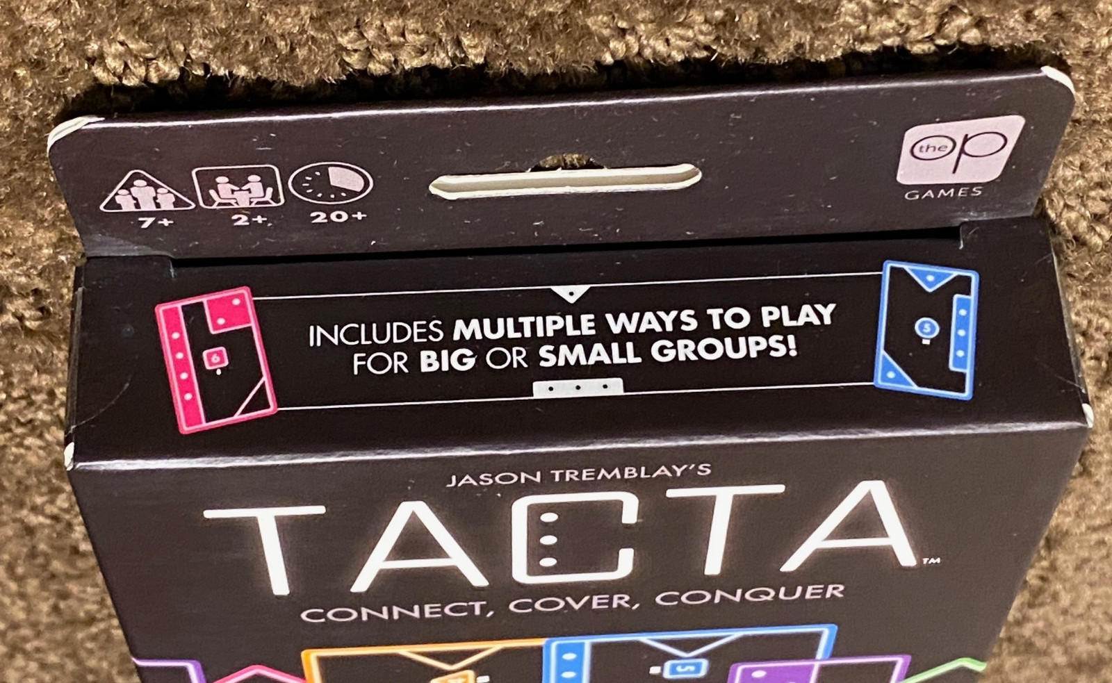 TACTA Card Game – Designed by Jason Tremblay – 109 Cards & Rules – The OP Games