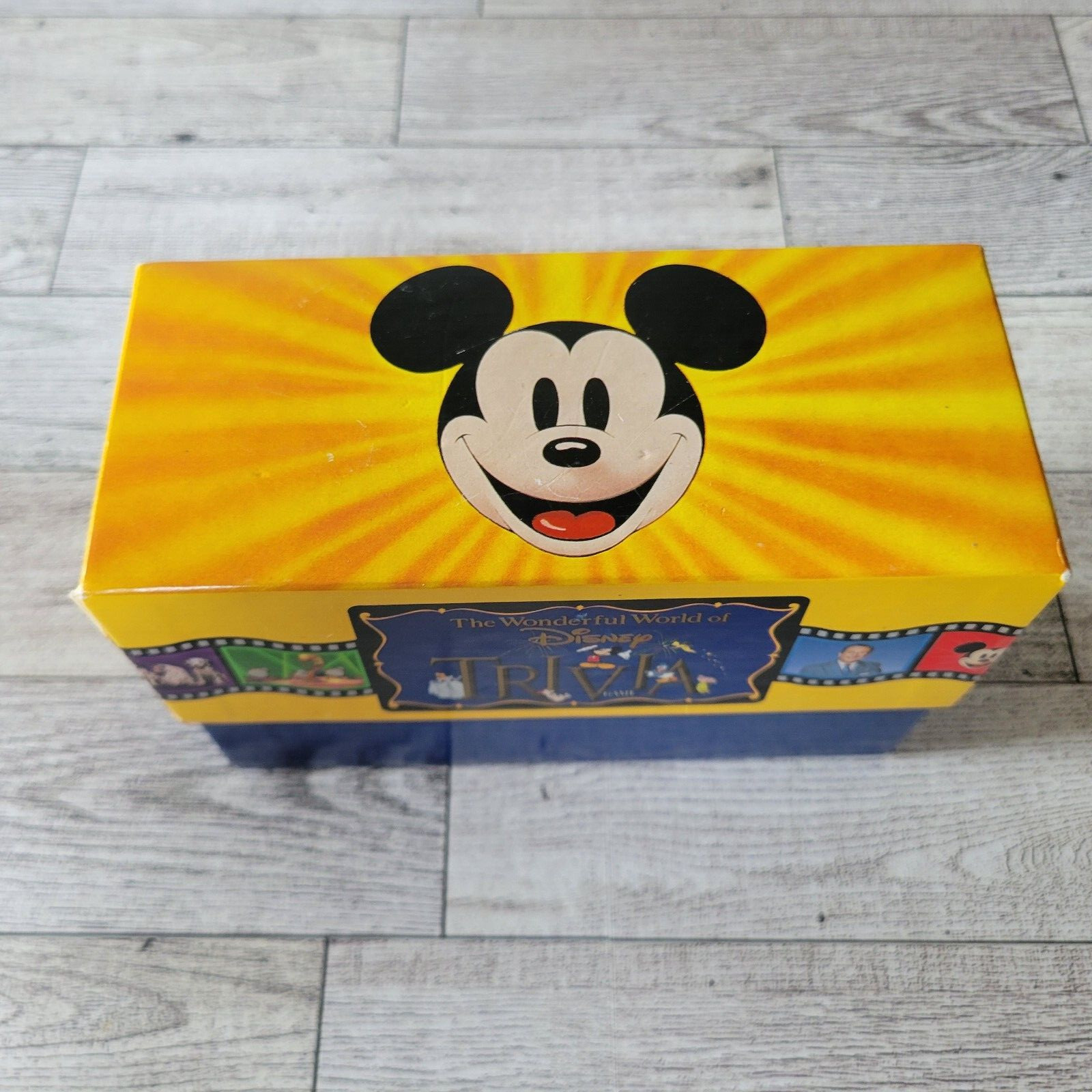 The Wonderful World of Disney Trivia Game Replacement Cards 1997 Kids Adults Car