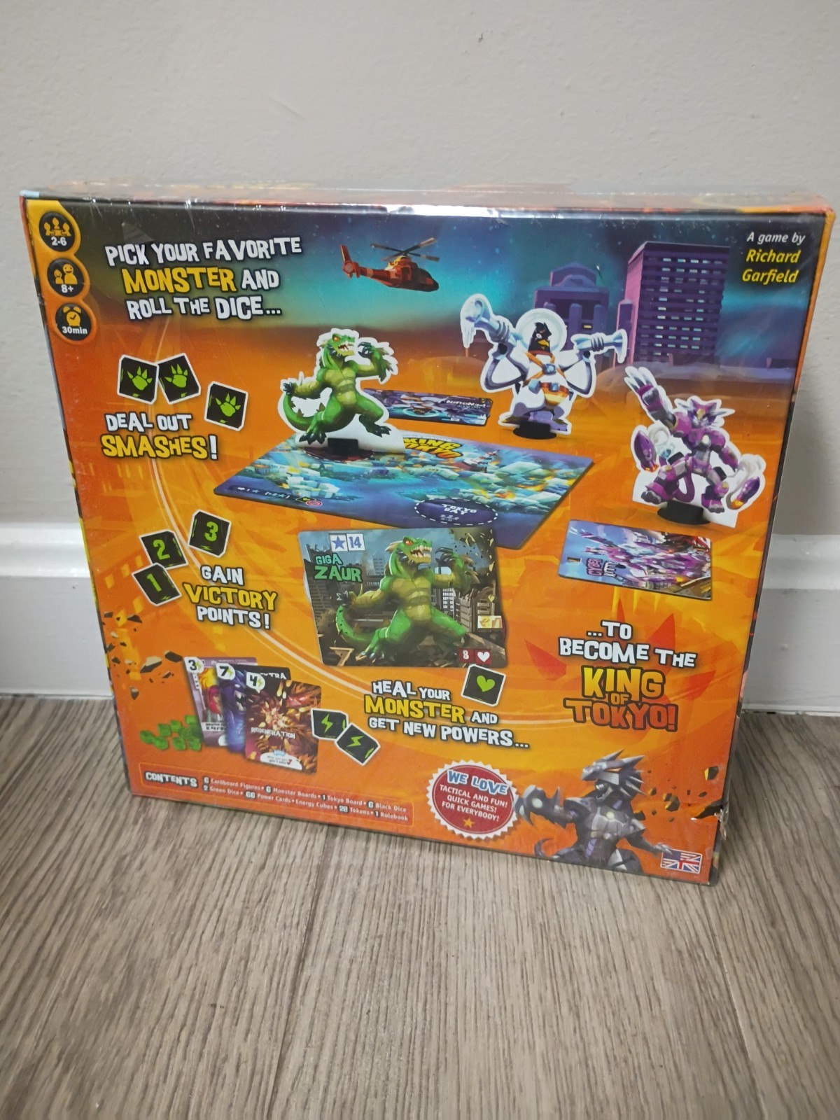 IELLO King of Tokyo Edition Board Game