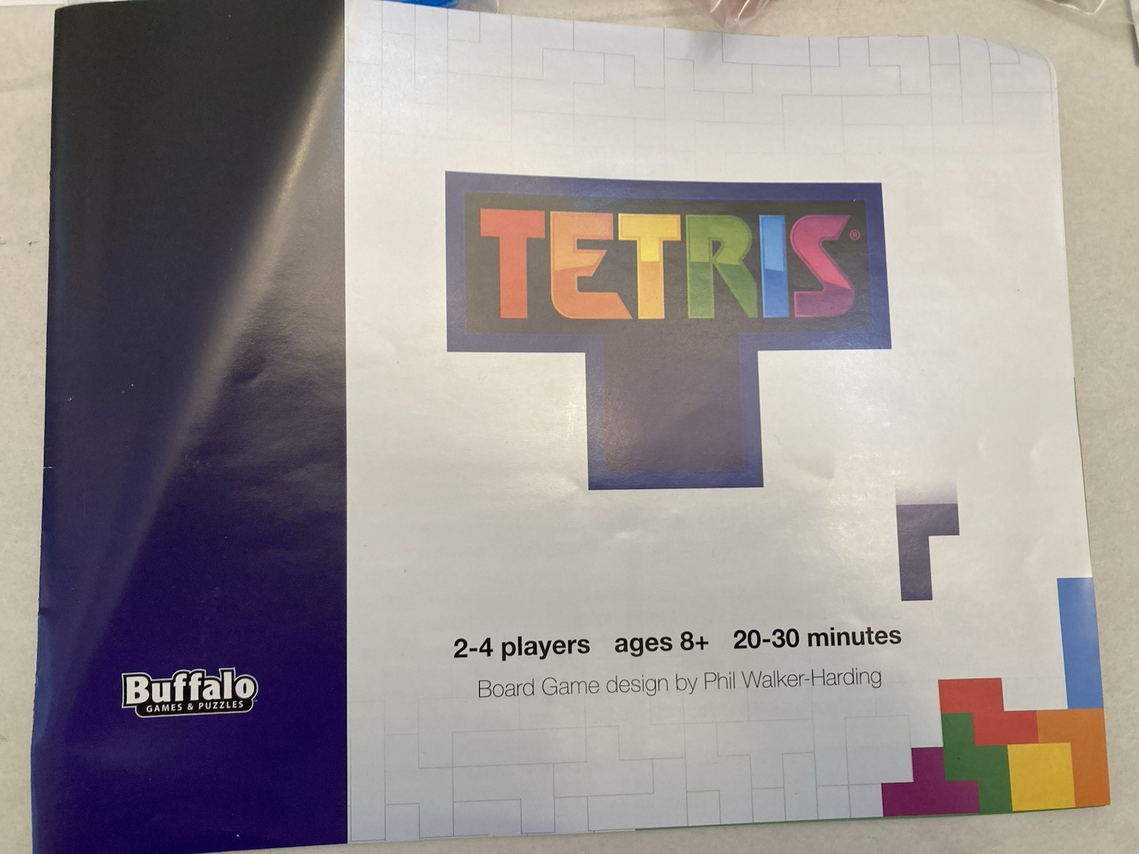 TETRIS Head-to-Head Strategy Family Board Game 2 to 4 Players, Ages 8+
