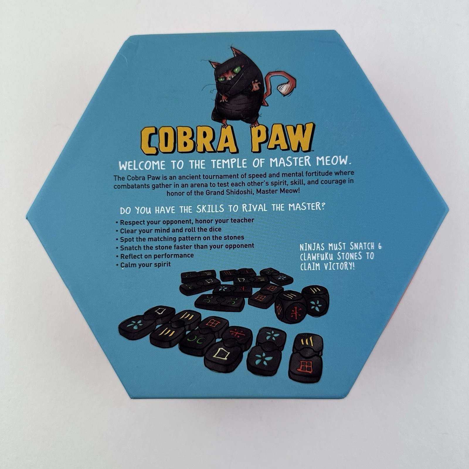 Cobra Paw The Ninja Tile Game by Bananagrams 2-6 Players COMPLETE