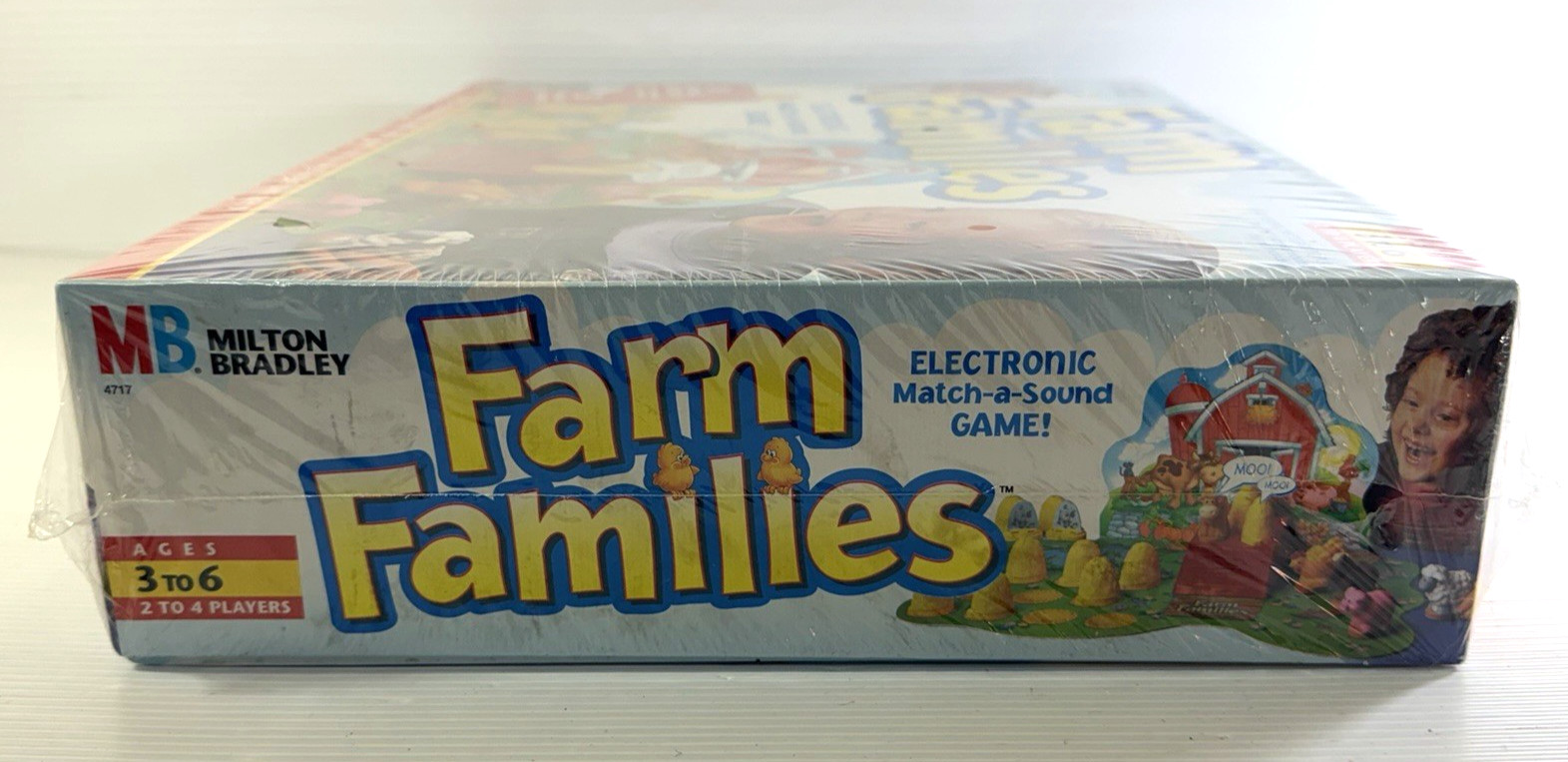 Vintage Milton Bradley 1996 Farm Families Game Electronic Matching Animals NEW