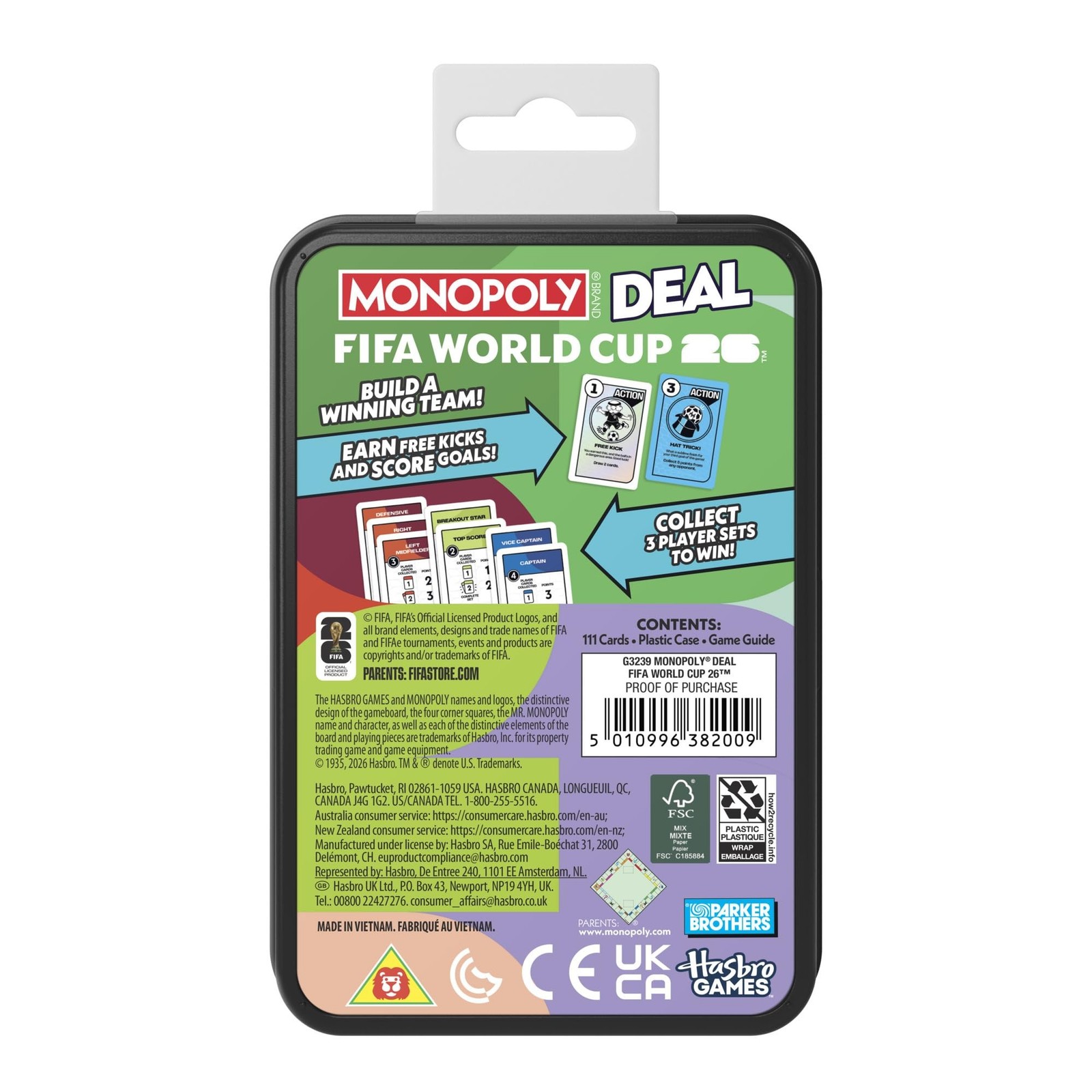 Monopoly Deal FIFA World Cup 2026 Edition Game – Officially Licensed FIFA