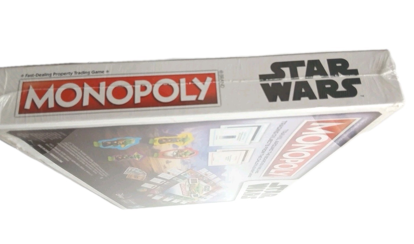 Star Wars Mandalorian And Yoda Grogu Sealed Monopoly Game Sealed