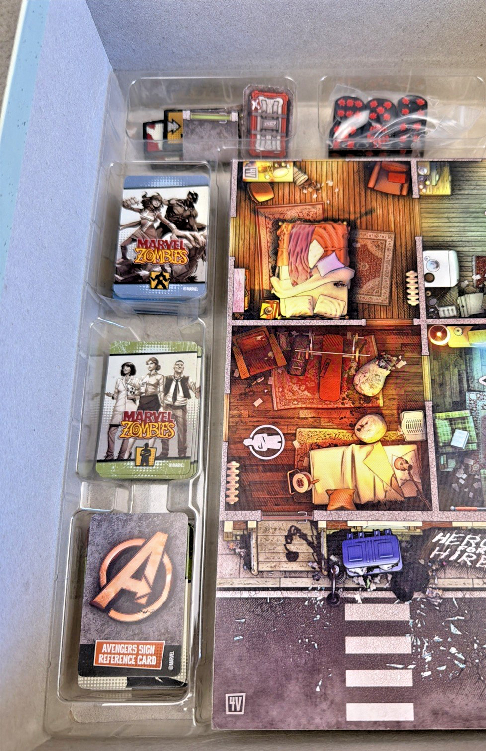 MARVEL ZOMBIES: CORE BOX A ZOMBICIDE Board Game CMON Complete