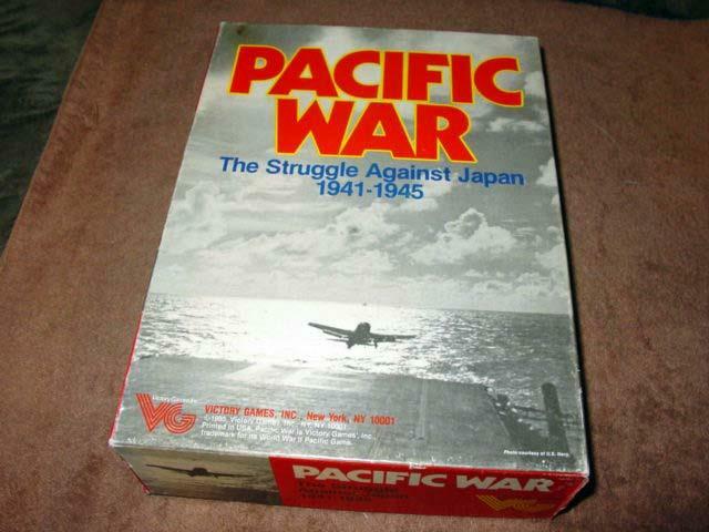 VG Victory Games – PACIFIC WAR – Struggle Against Japan 1941 – 1945 (Excellent)