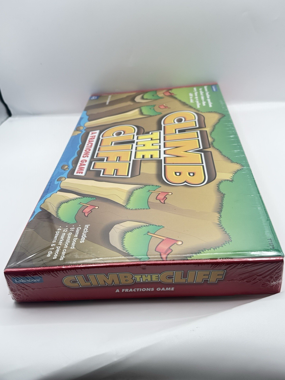 Climb The Cliff Game Lakeshore Children’s Board Game A Fractions Game Math