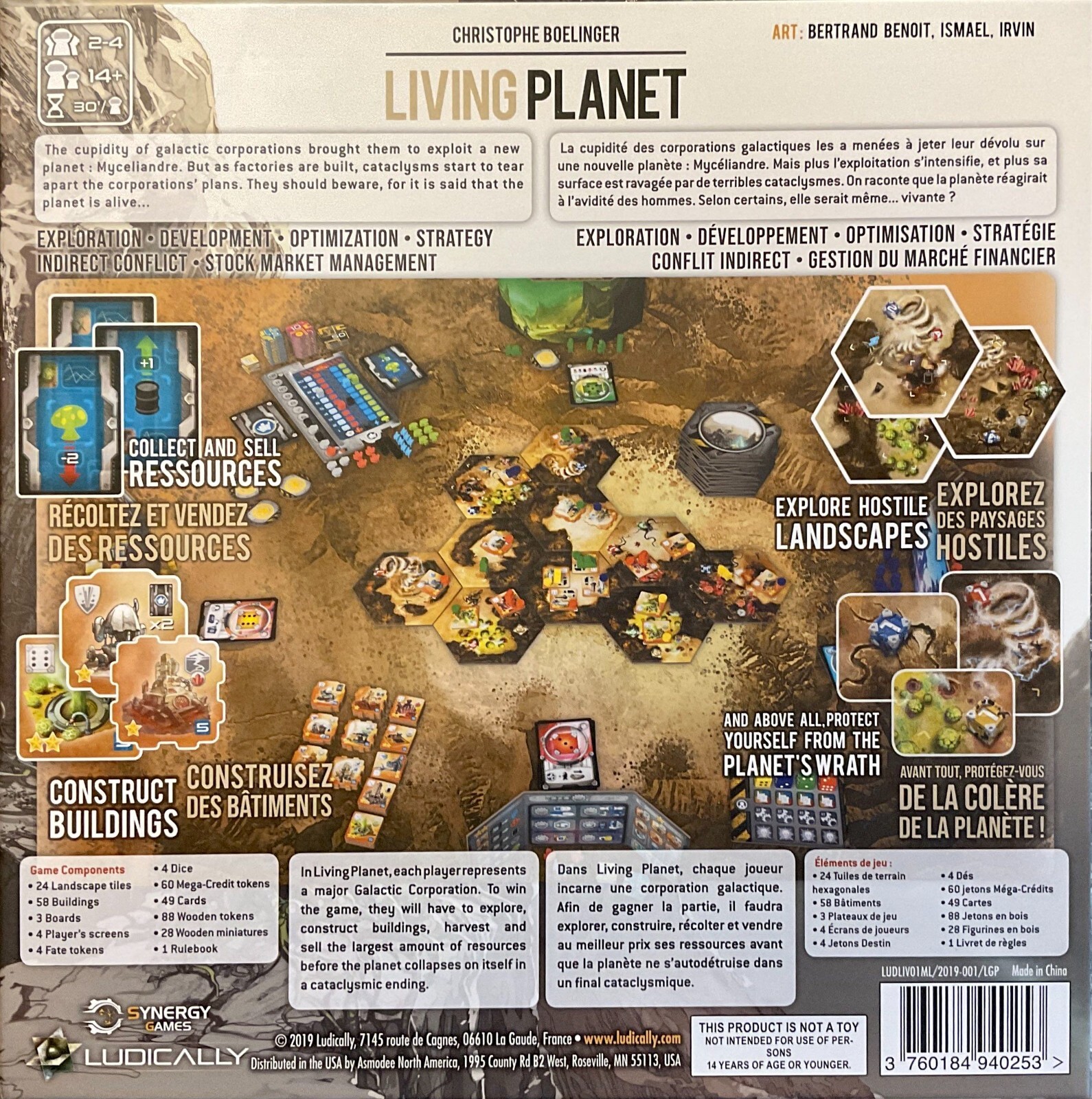 Living Planet Board Game by Christophe Boelinger | Ludically | New, Sealed