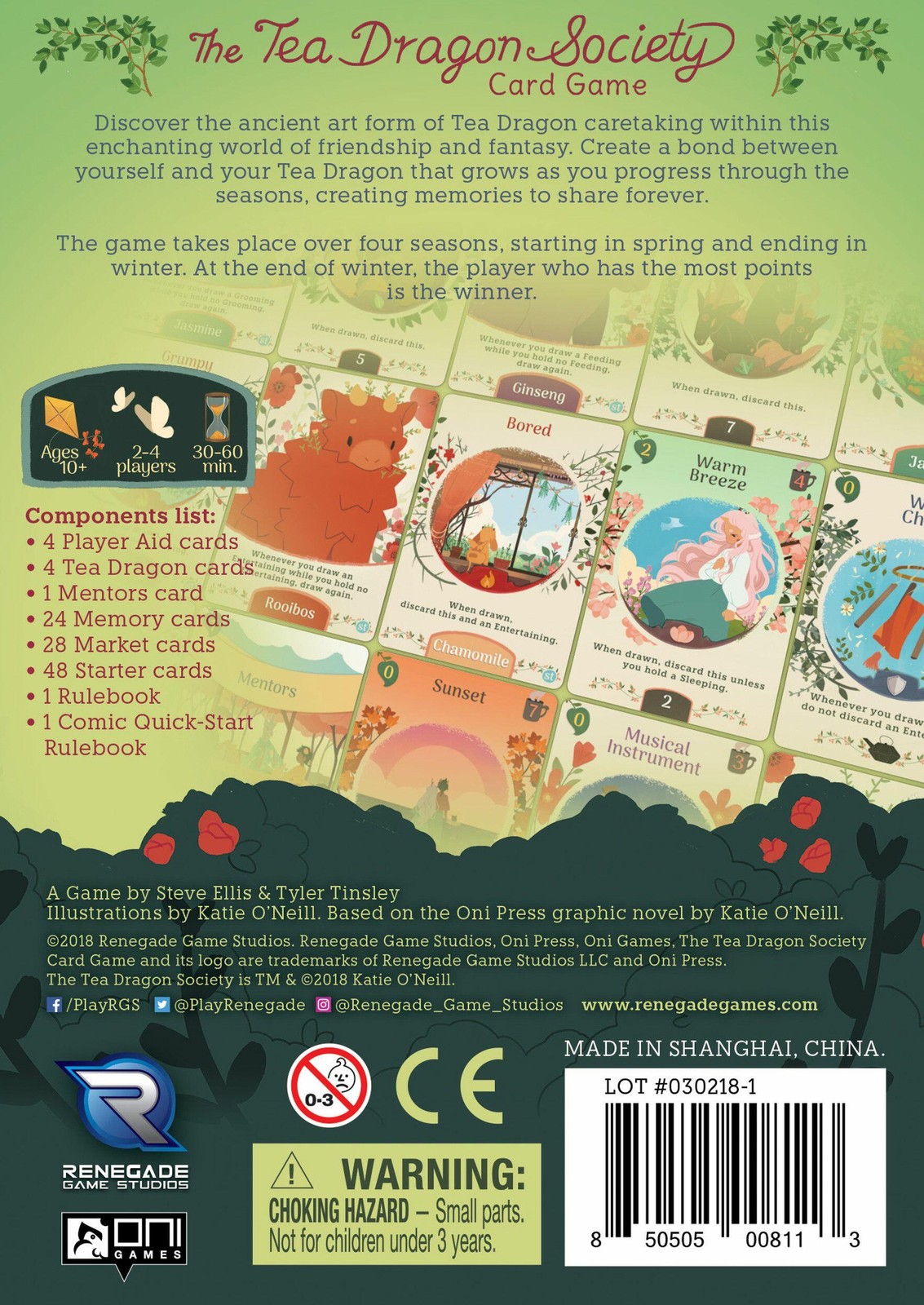 The Tea Dragon Society Card Game