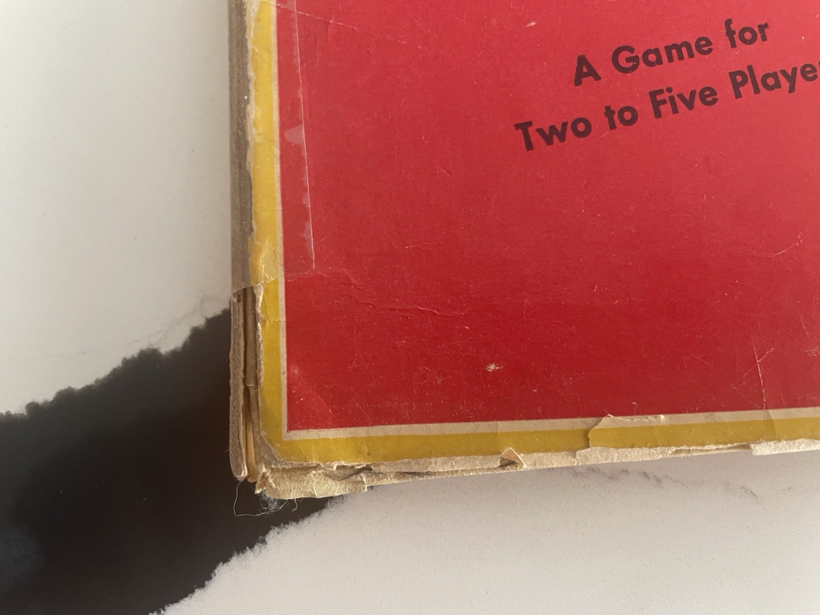~ W.H. Schaper Hangman VTG. Board Game Rare First Edition 1st Printing Box~